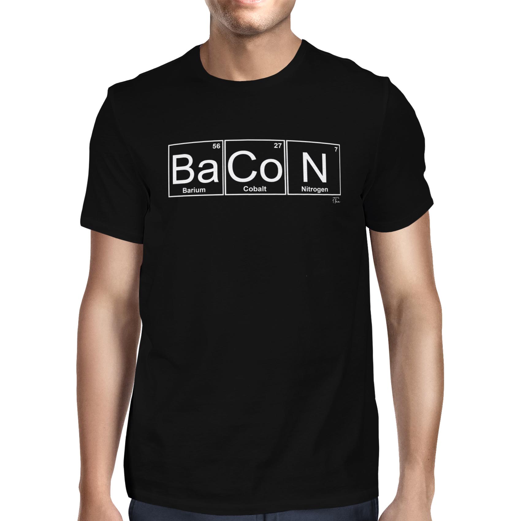 1Tee Herren T-Shirt Speck Chemie Element Periodensystem Wissenschaft - Bild 7 von 24