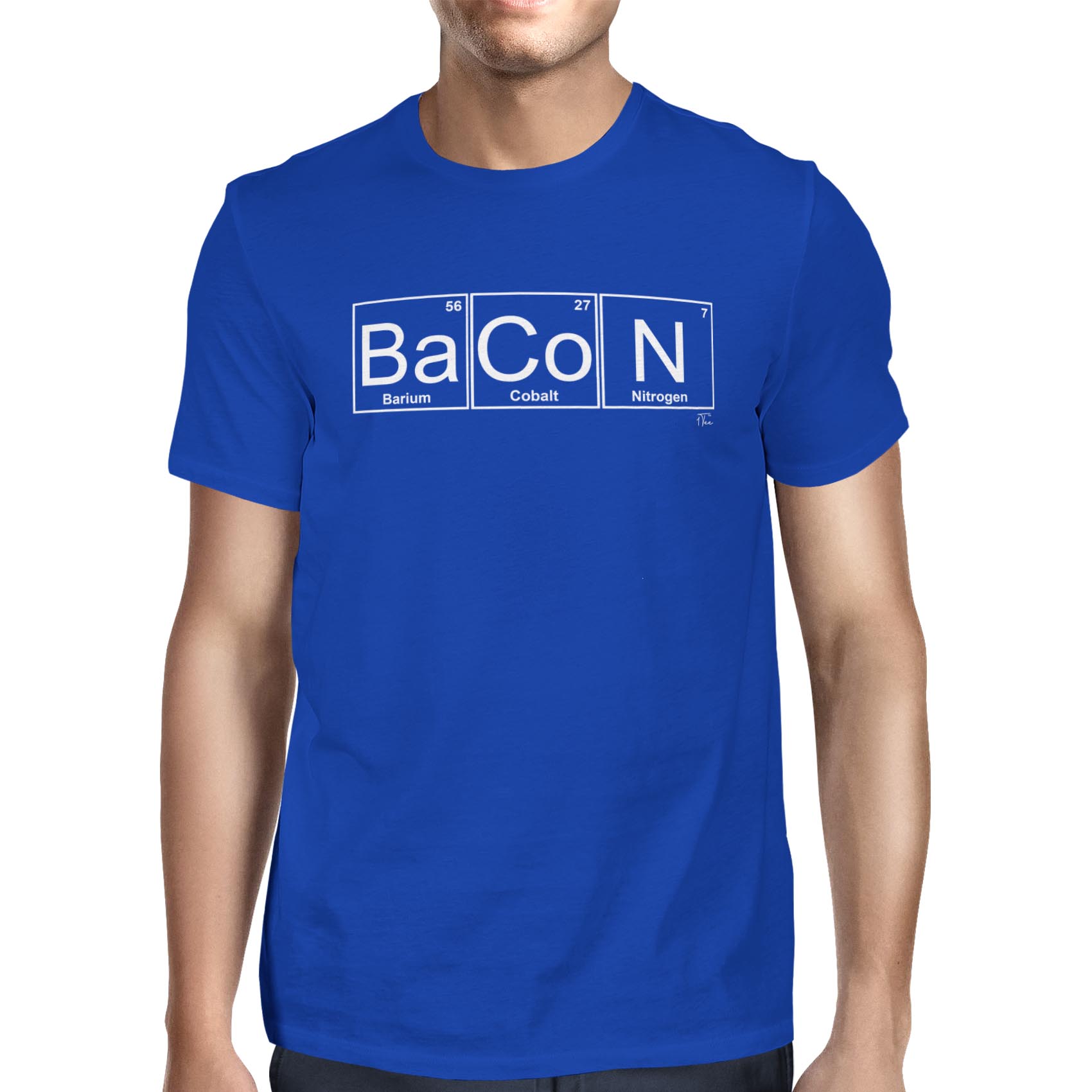 1Tee Herren T-Shirt Speck Chemie Element Periodensystem Wissenschaft - Bild 19 von 24