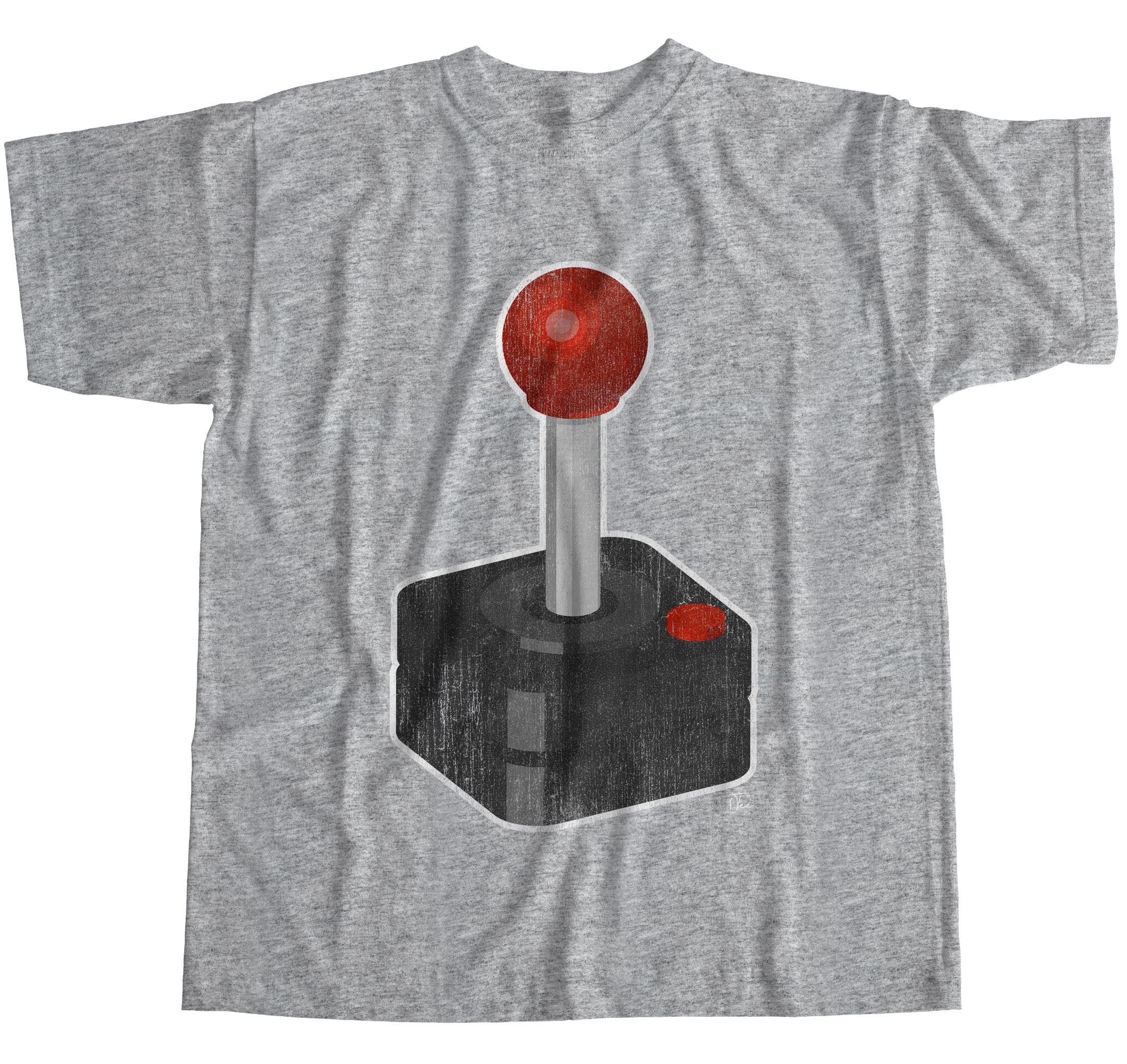 1Tee Herren Retro Arcade Joystick T-Shirt - Bild 14 von 24