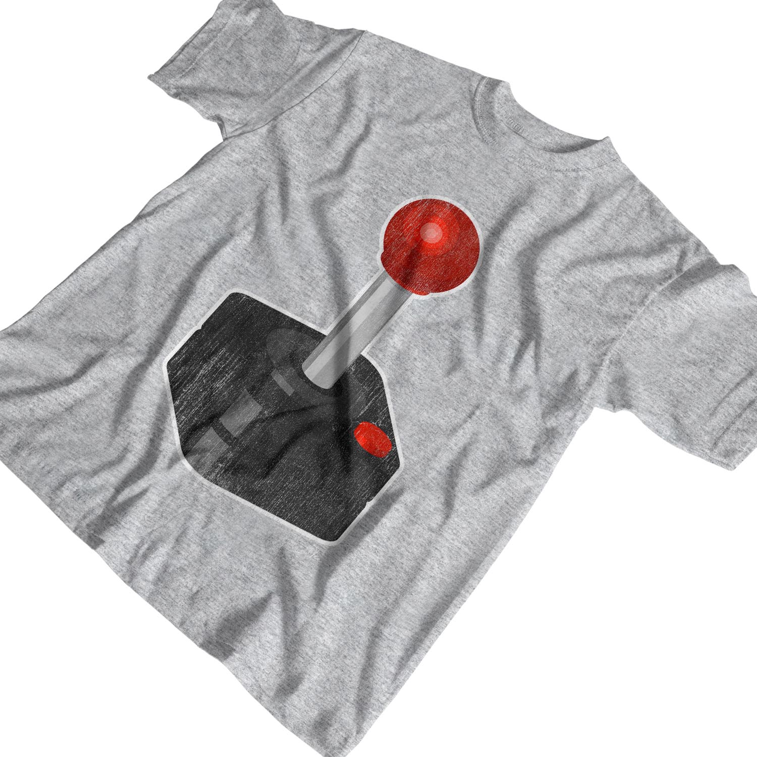 1Tee Herren Retro Arcade Joystick T-Shirt - Bild 15 von 24