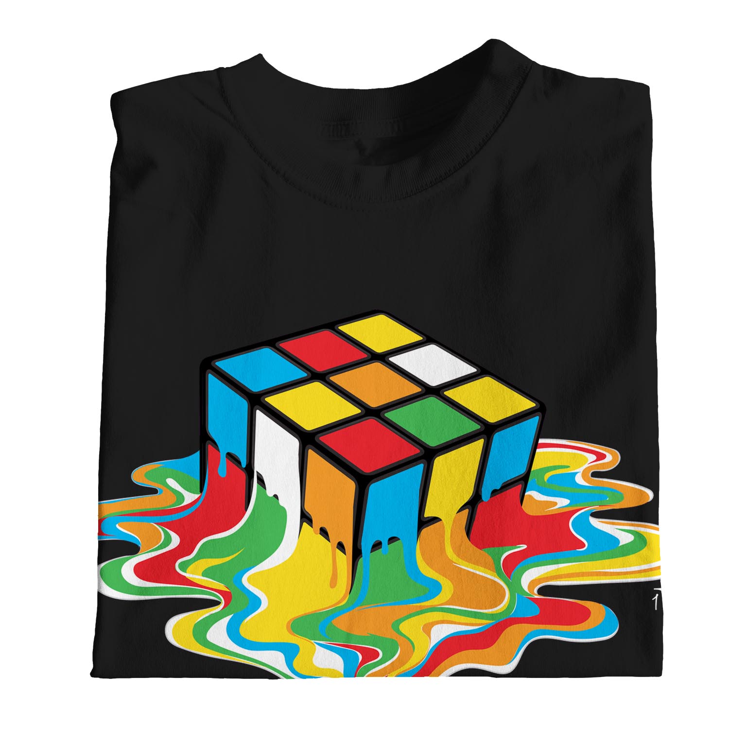 melting cube t shirt