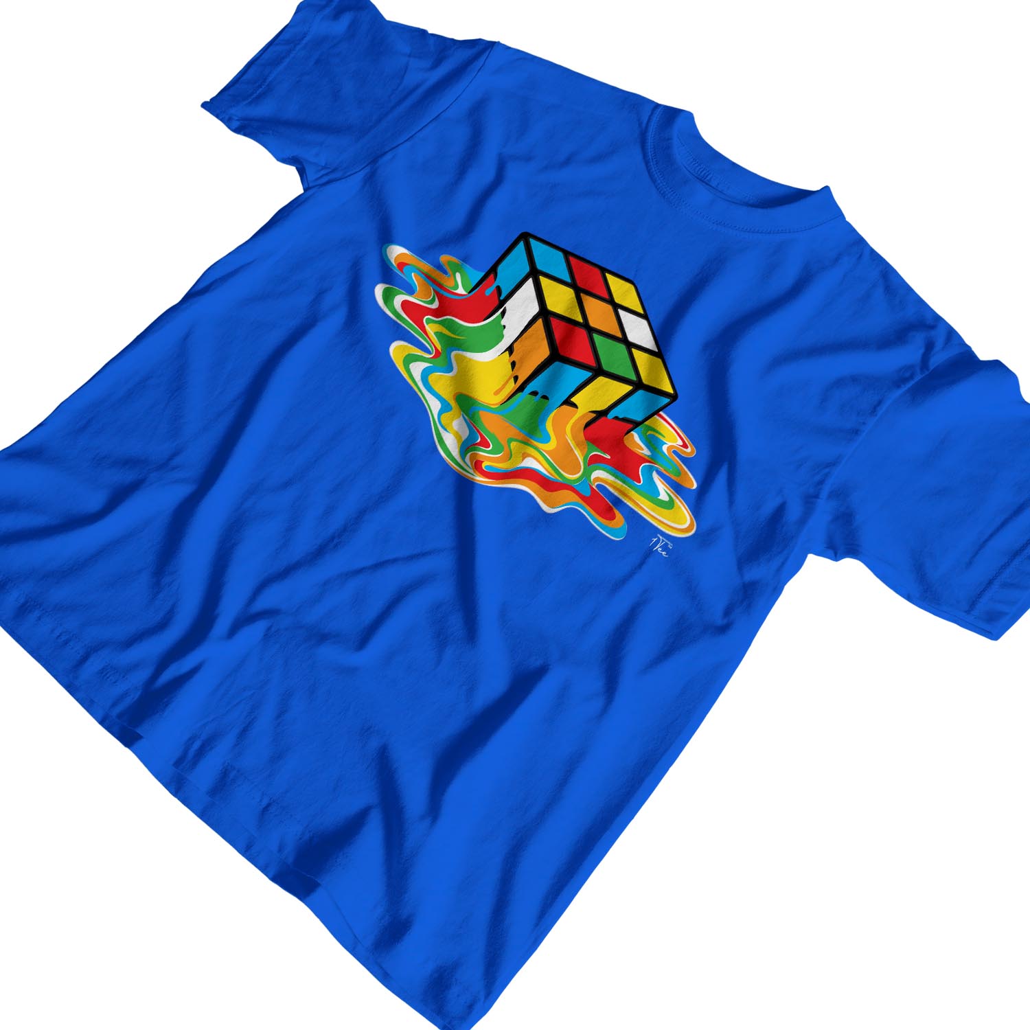 melting cube t shirt