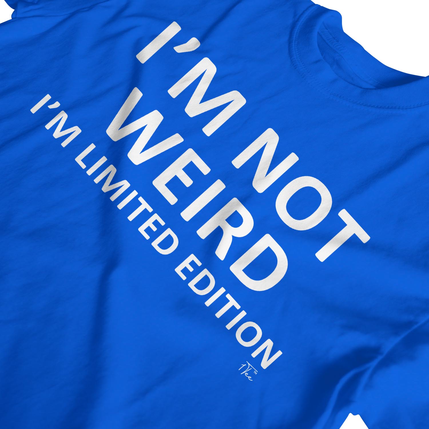 1tee Mens I M Not Weird I M Limited Edition T Shirt Ebay