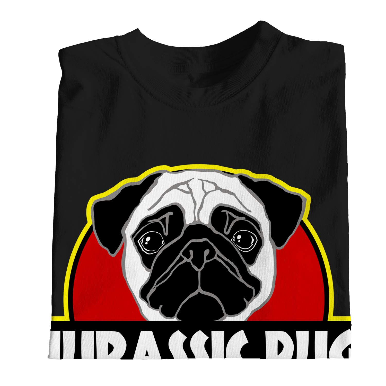 1Tee Mens Jurassic Pug T-Shirt | eBay