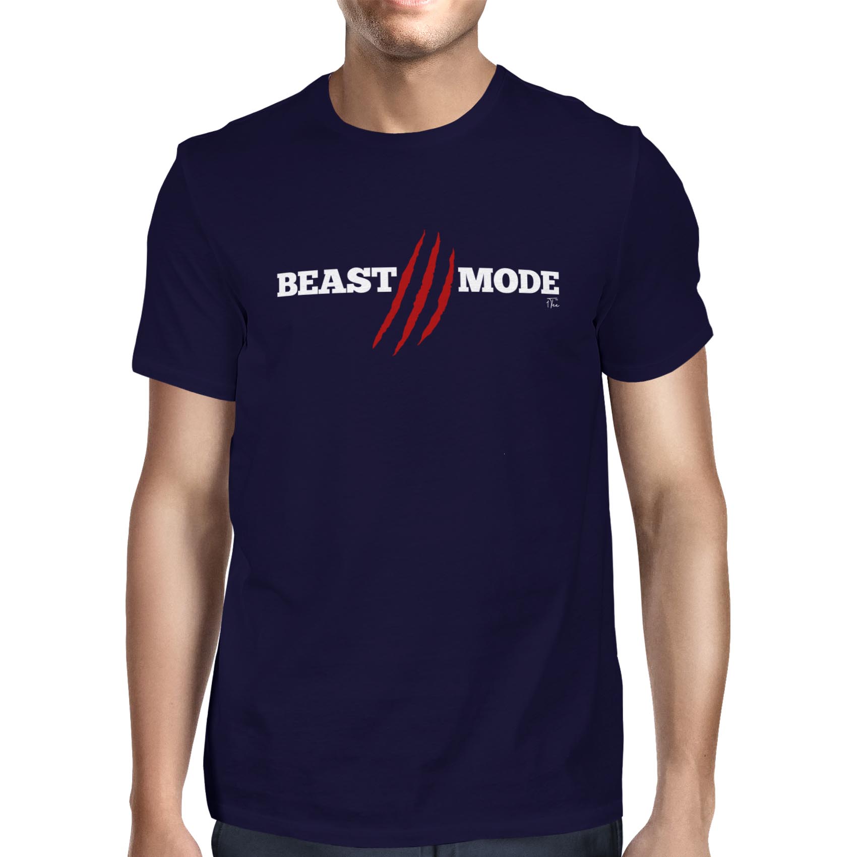 Camiseta de fitness 1Tee para hombre modo bestia garras - Imagen 13 de 24