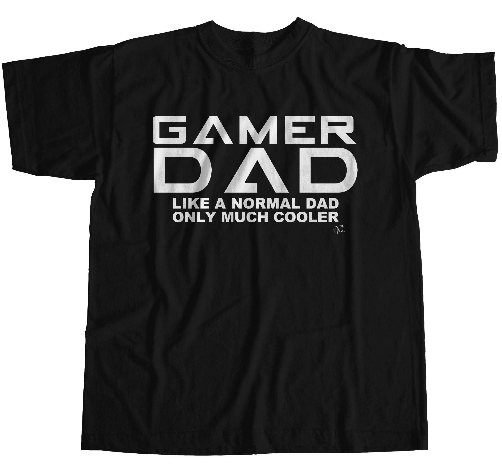 1Tee Herren T-Shirt Gamer Dad Like a Normal Dad Only viel cooler - Bild 8 von 24