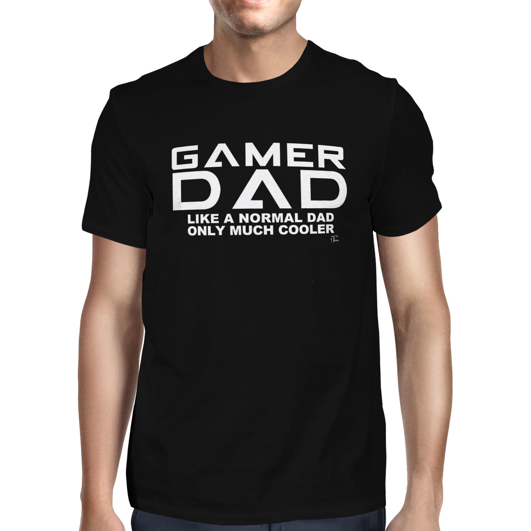1Tee Herren T-Shirt Gamer Dad Like a Normal Dad Only viel cooler - Bild 7 von 24