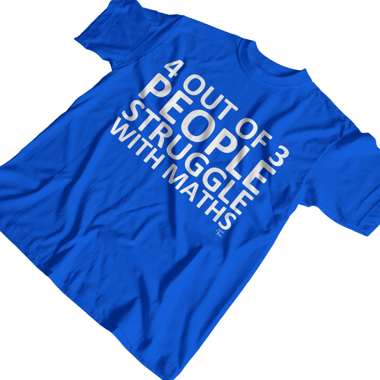 1Tee Mens 4 Out Of 3 People Struggle With Math T-Shirt - Picture 21 of 24