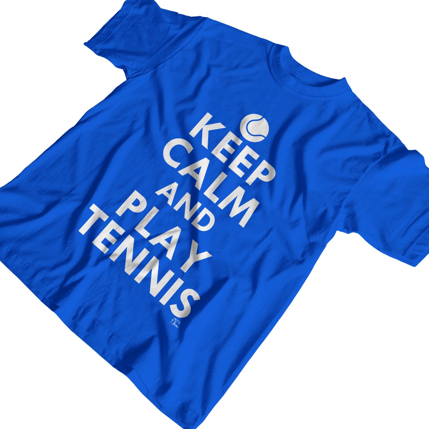 1 T-Shirt Keep Calm and Play Tennis für Herren - Bild 21 von 24