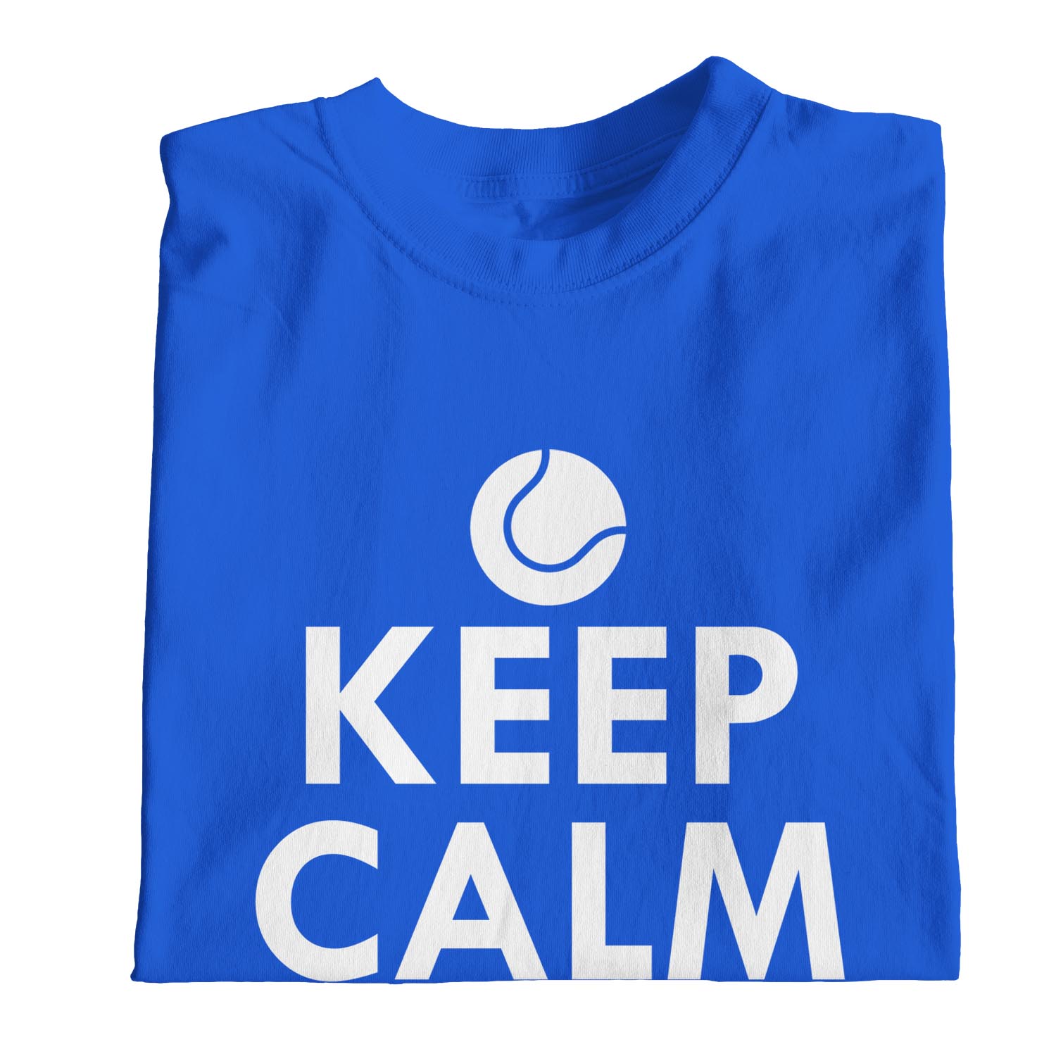 1 T-Shirt Keep Calm and Play Tennis für Herren - Bild 23 von 24