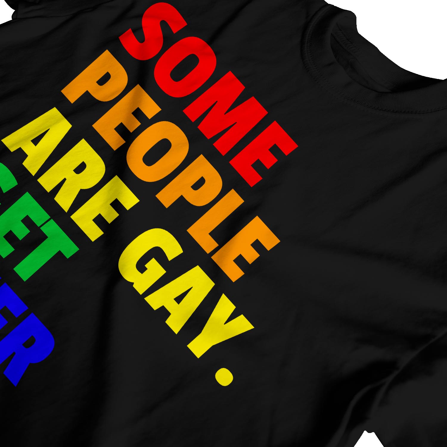 1tee Mens Some People Are Gay Get Over It T Shirt Ebay 2562