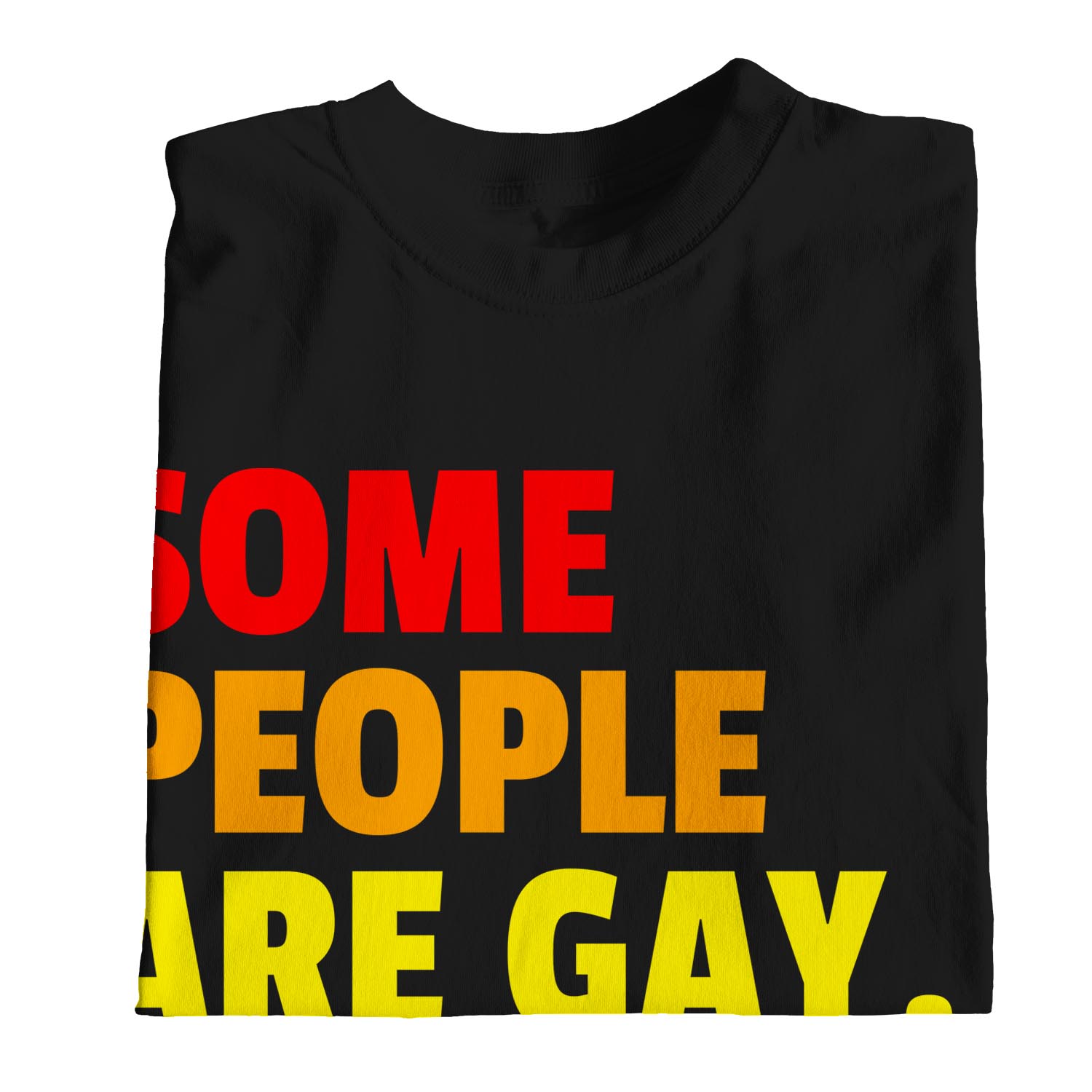 1Tee Mens Some People are Gay Get Over it T-Shirt