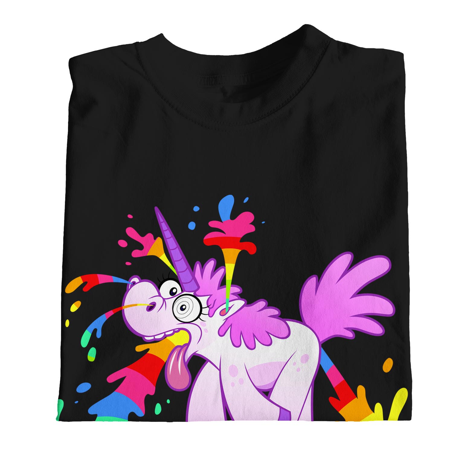 1Tee Herren T-Shirt Unicorn Rainbow Juice - Bild 11 von 18