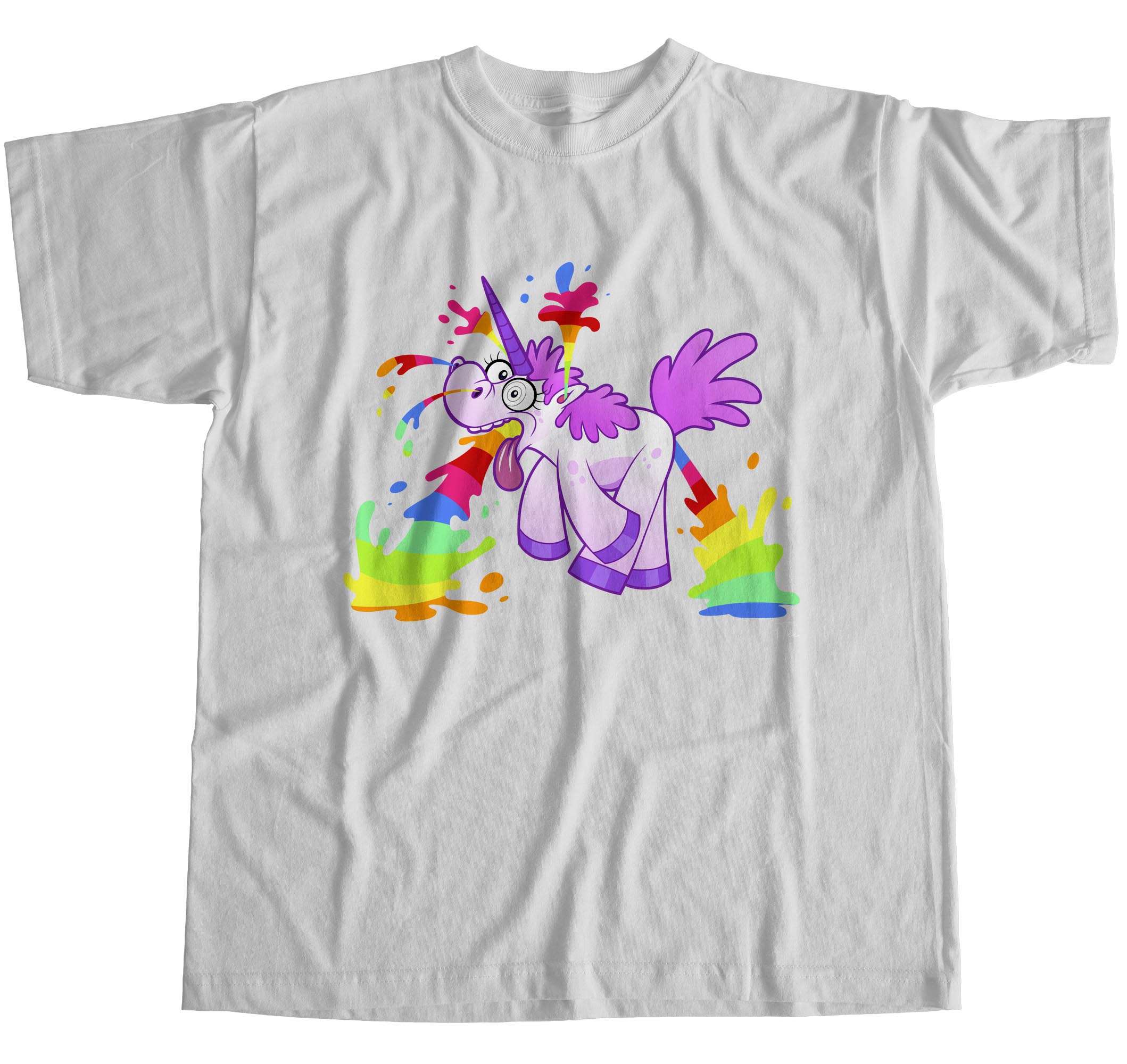 1Tee Herren T-Shirt Unicorn Rainbow Juice - Bild 14 von 18