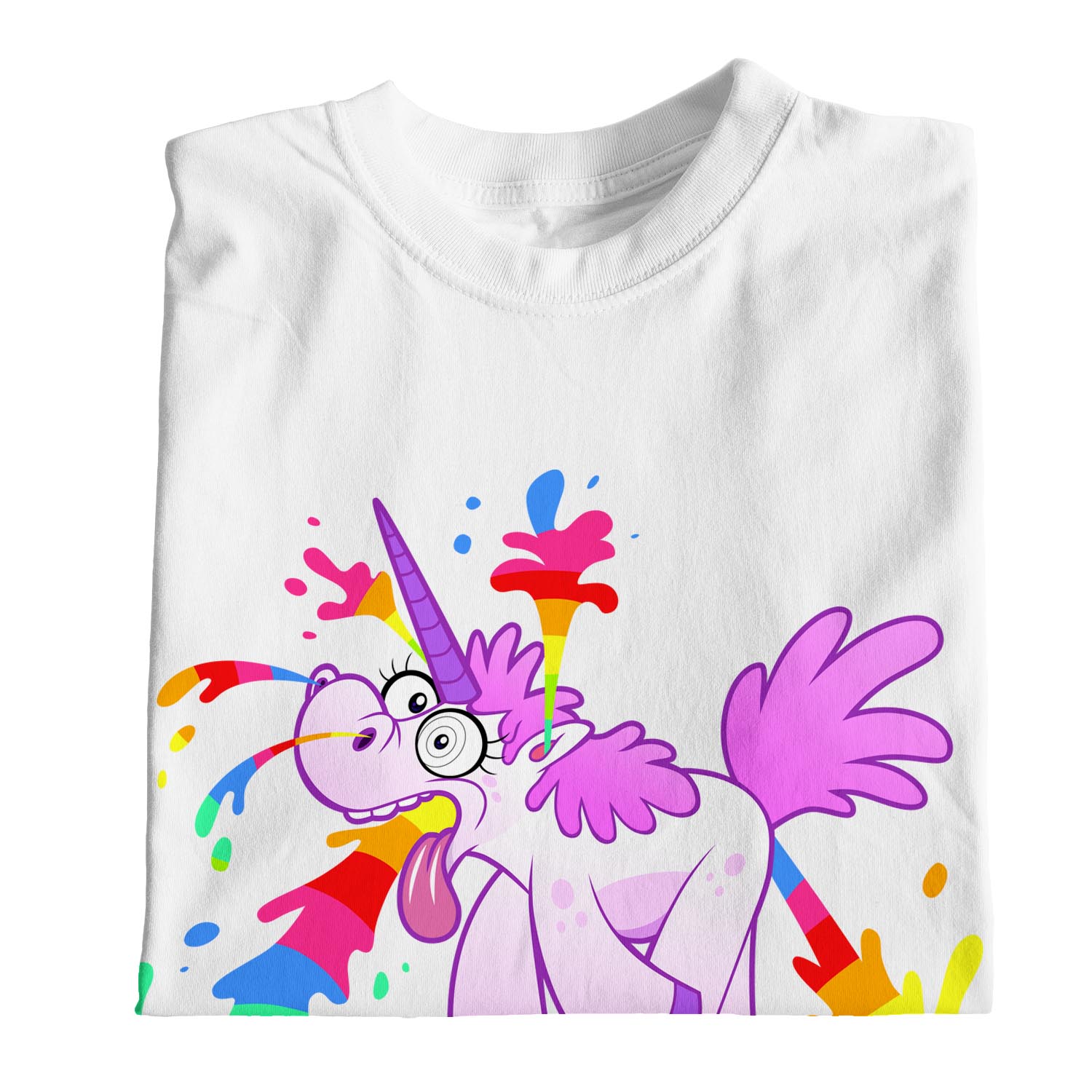 1Tee Herren T-Shirt Unicorn Rainbow Juice - Bild 17 von 18
