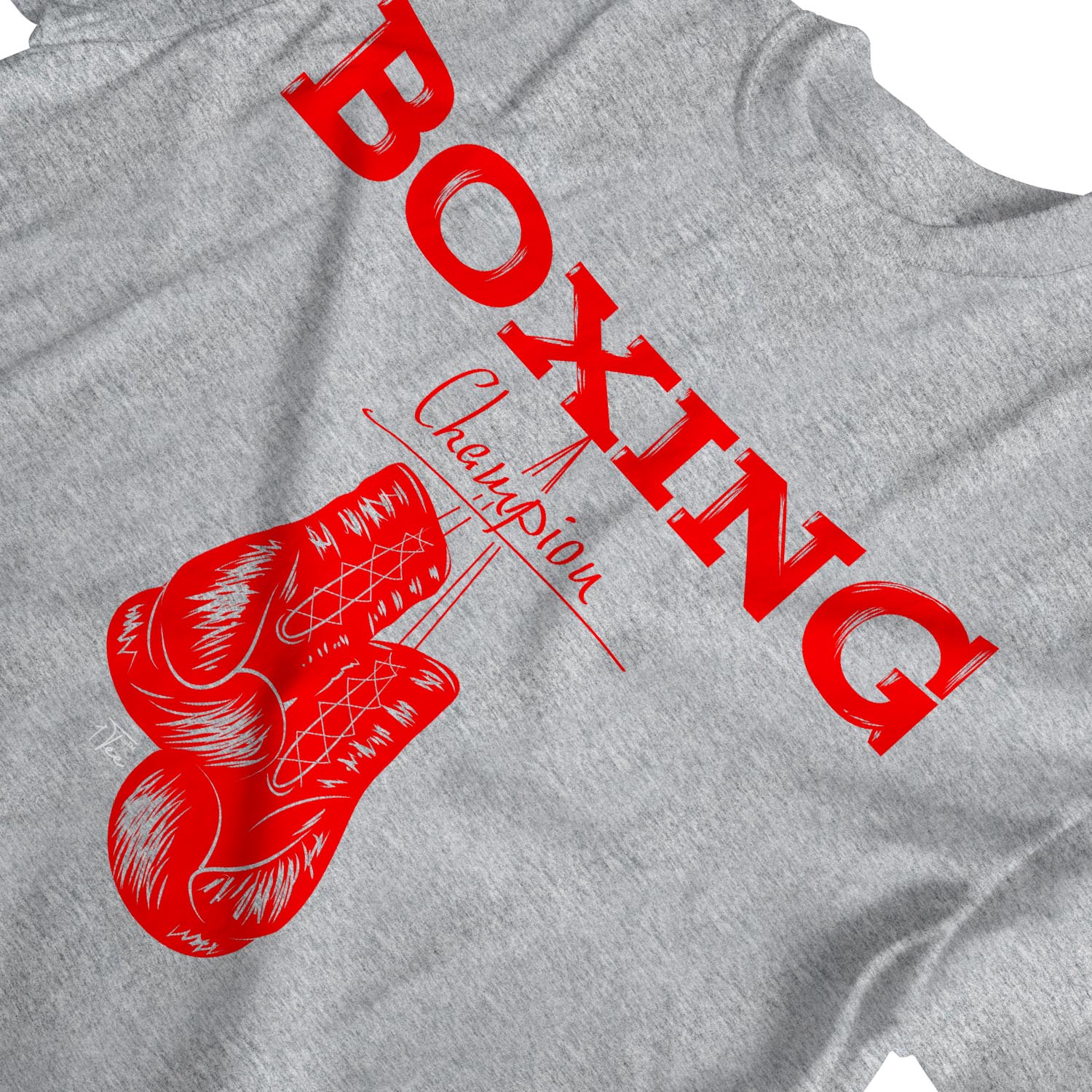 1tee Herren Boxing Champion mit Vintage Boxhandschuhe T-Shirt | eBay
