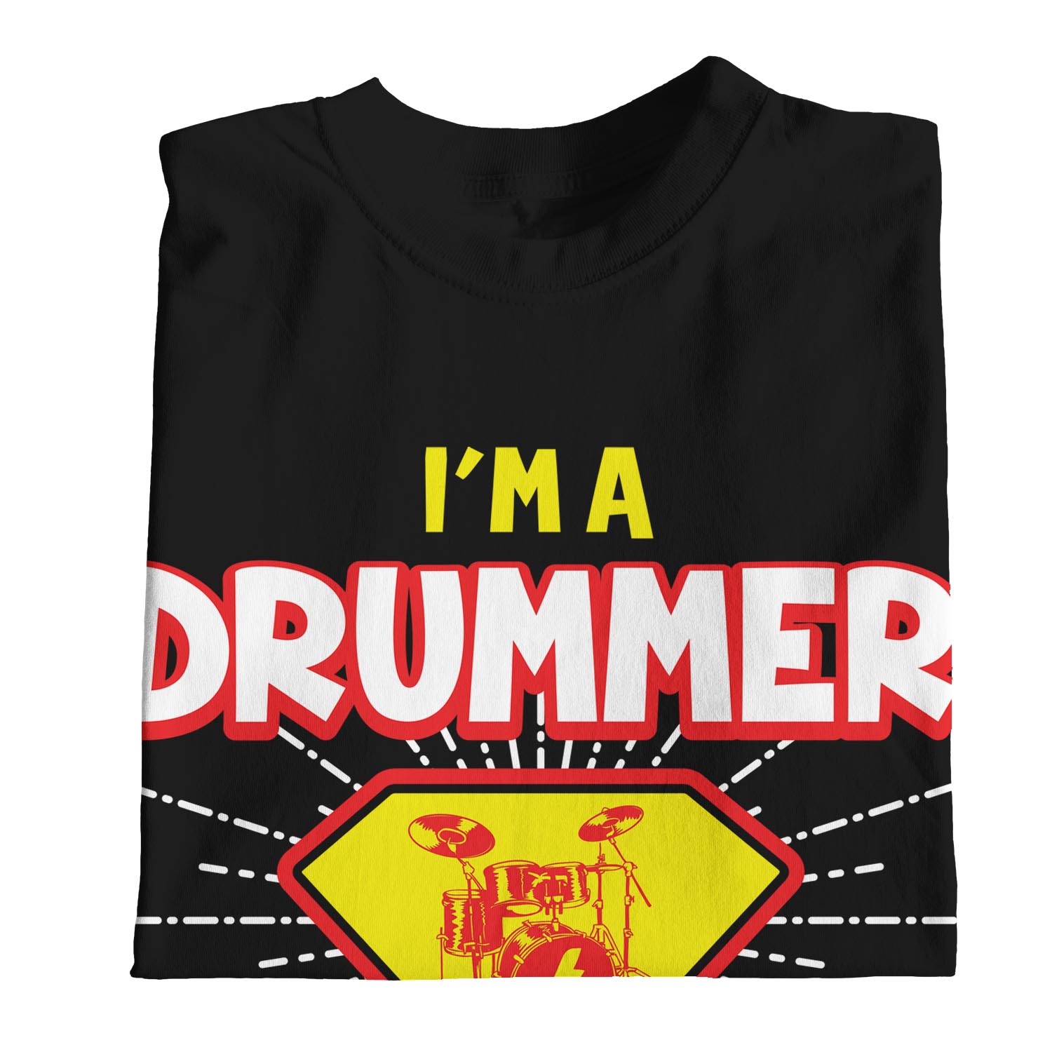 1Tee Herren T-Shirt I'm a Drummer What's Your Superpower - Bild 11 von 24