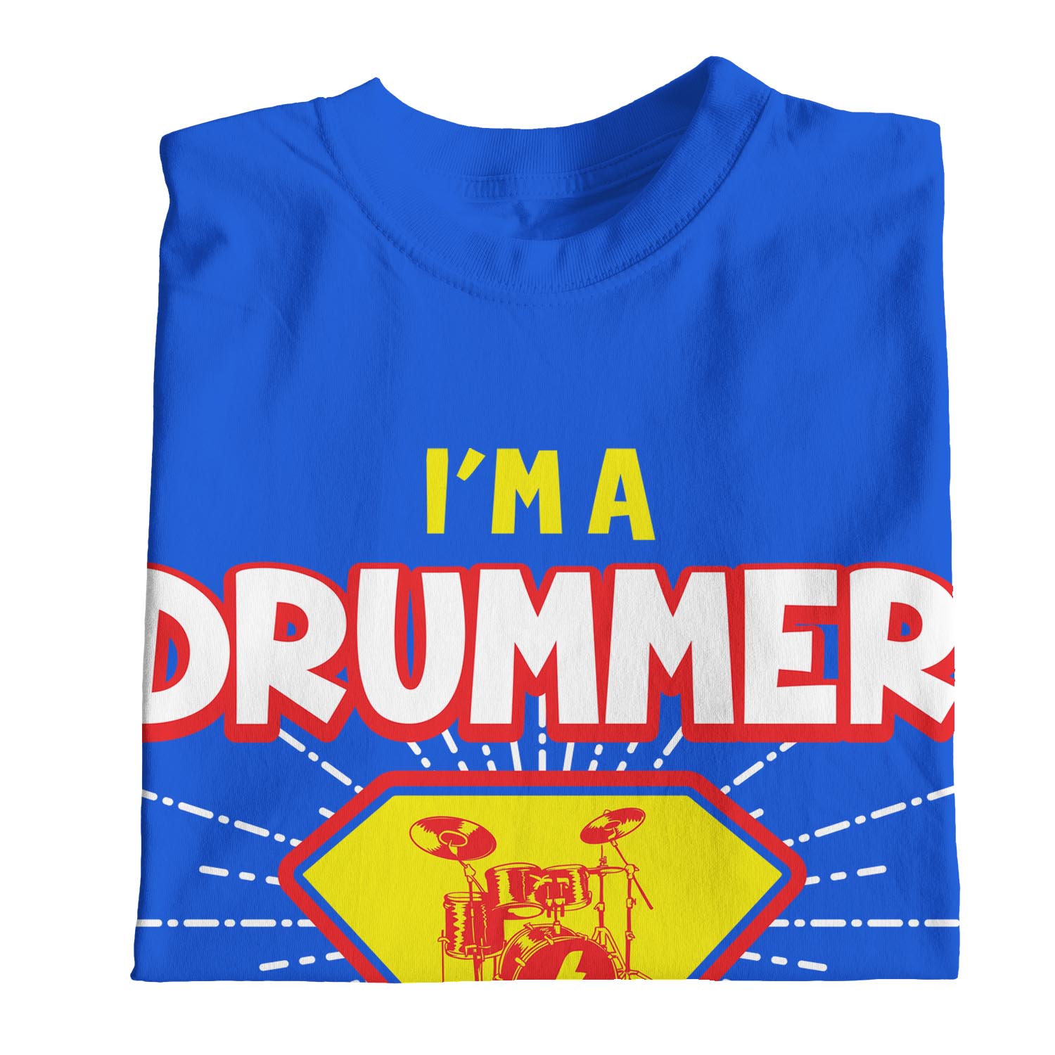 1Tee Herren T-Shirt I'm a Drummer What's Your Superpower - Bild 23 von 24