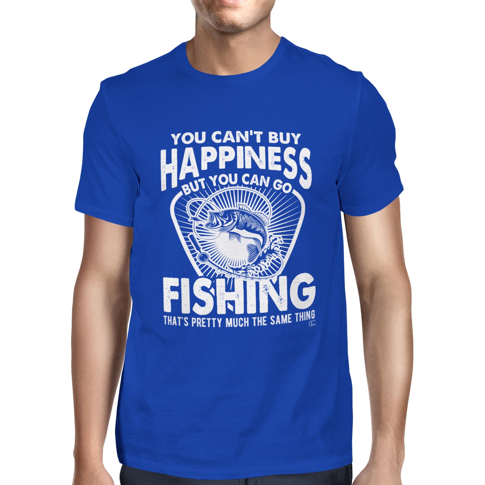 Men's Gone Fishing Short Sleeve Tee