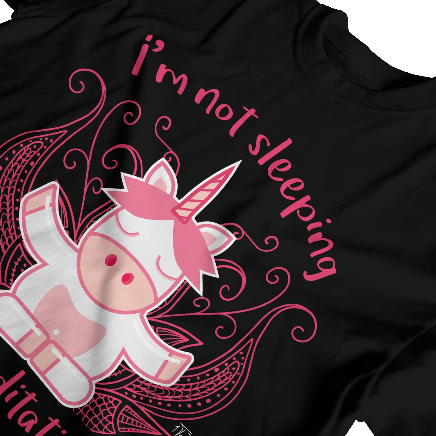 Camiseta unicornio meditador 1Tee para hombre - Imagen 10 de 24