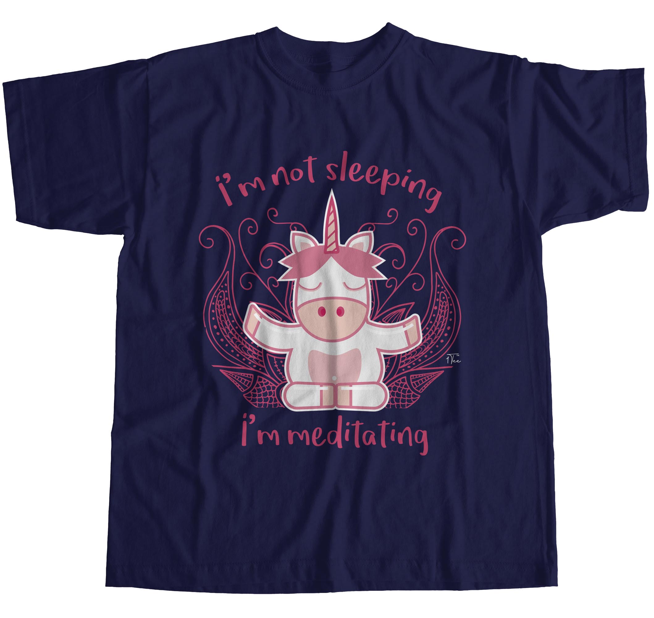 Camiseta unicornio meditador 1Tee para hombre - Imagen 14 de 24