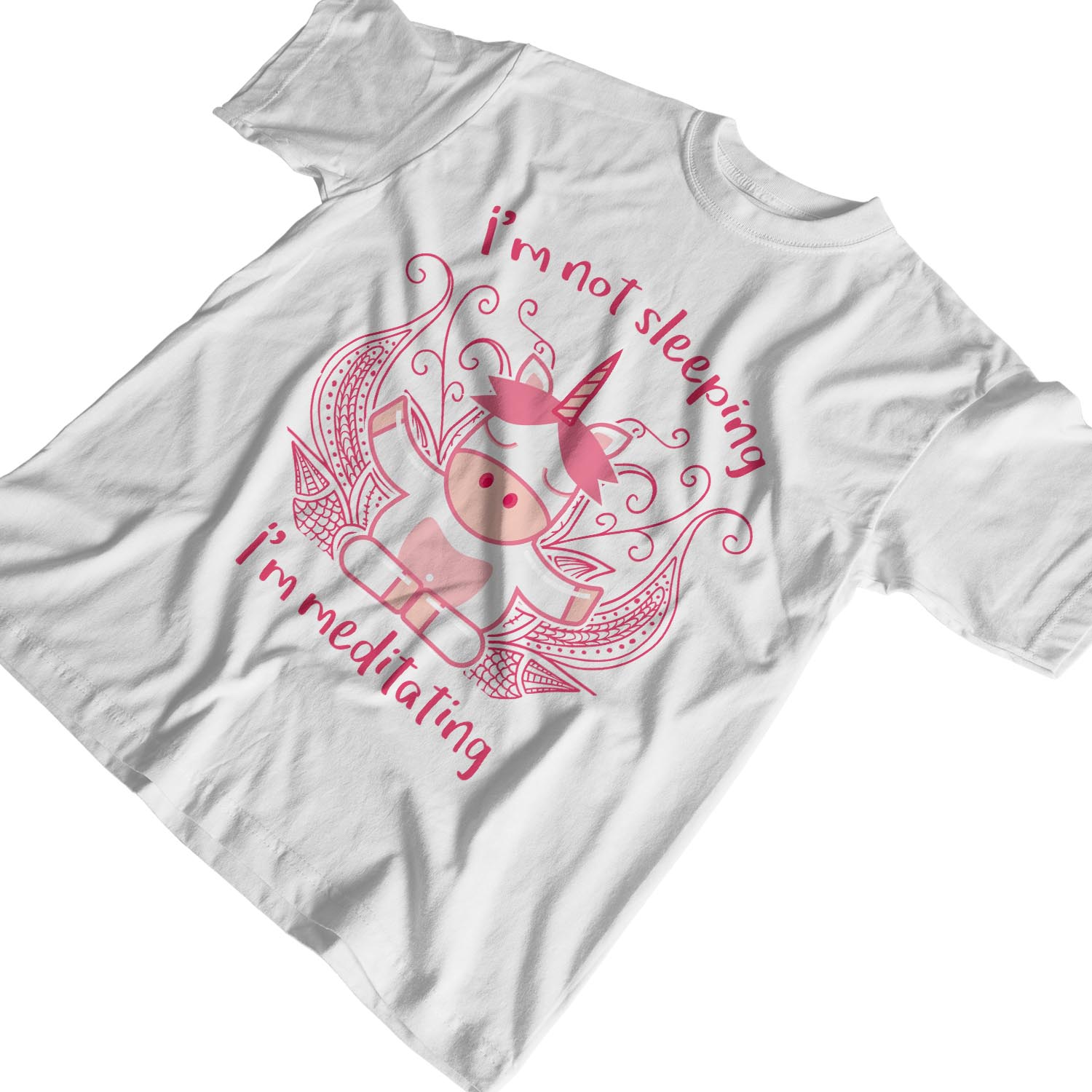 Camiseta unicornio meditador 1Tee para hombre - Imagen 21 de 24