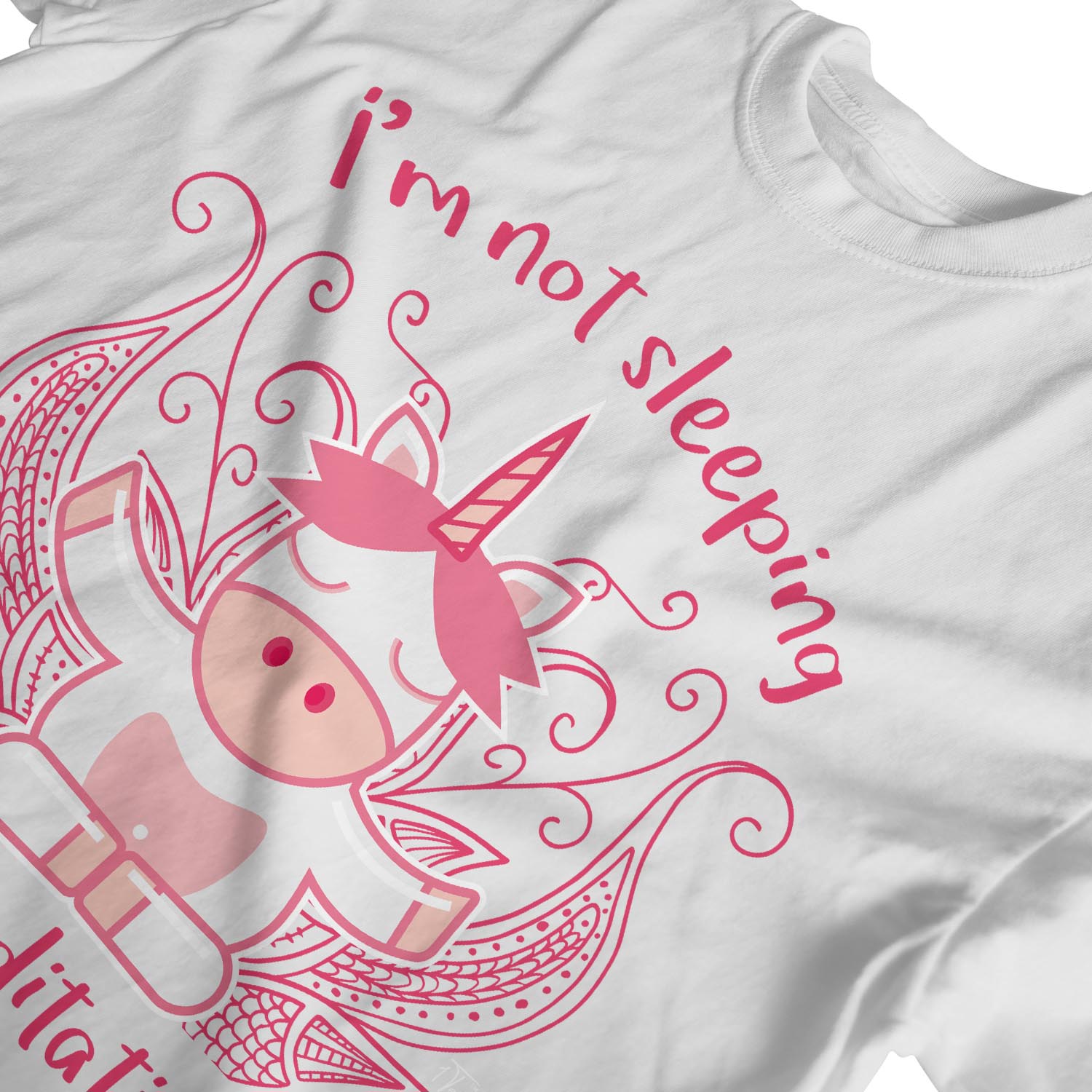 Camiseta unicornio meditador 1Tee para hombre - Imagen 22 de 24