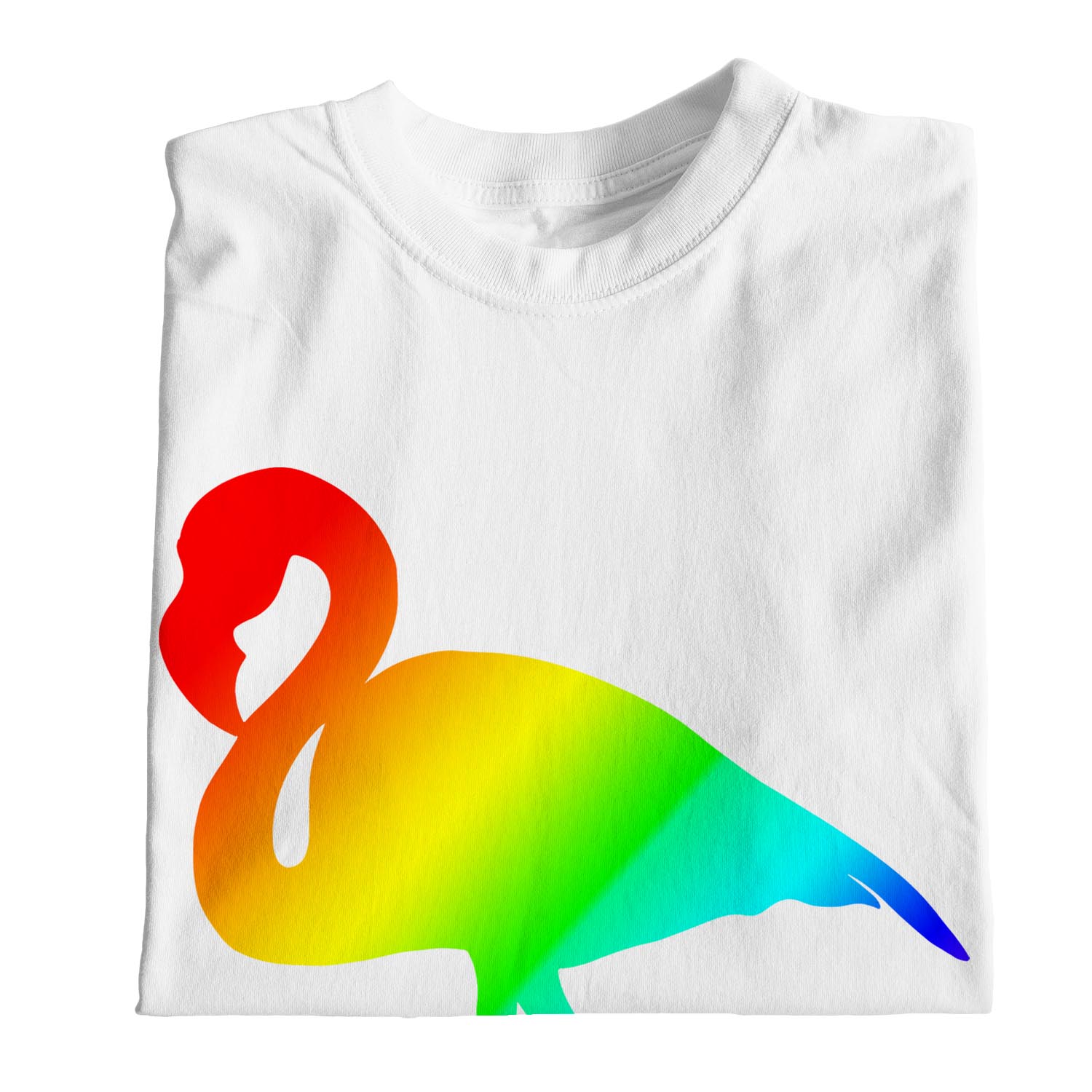 1Tee Herren T-Shirt Flamingo Rainbow Pride - Bild 23 von 24