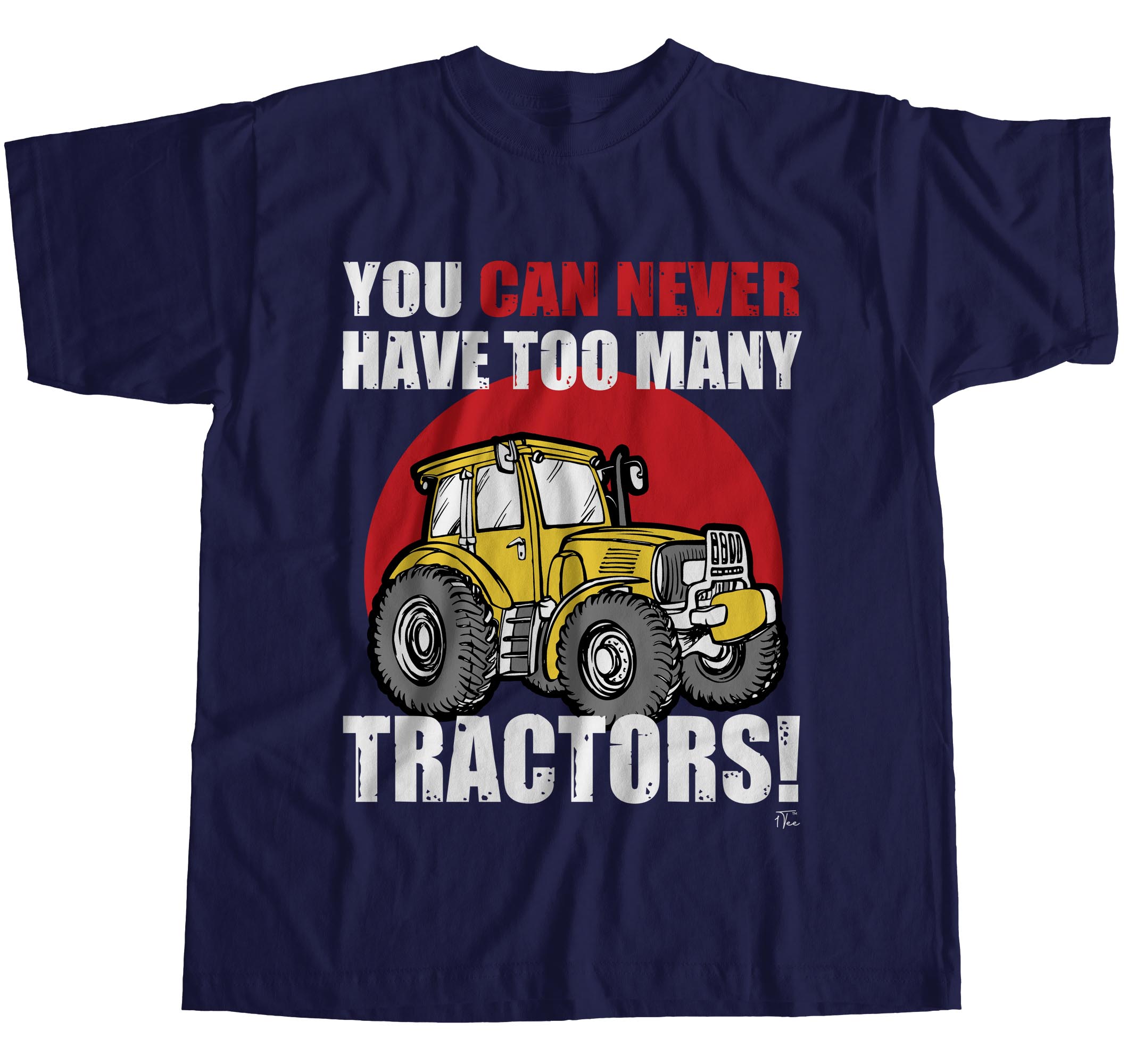 1Tee Mens You Can Never Have Too Many Tractors Farming T-Shirt | eBay