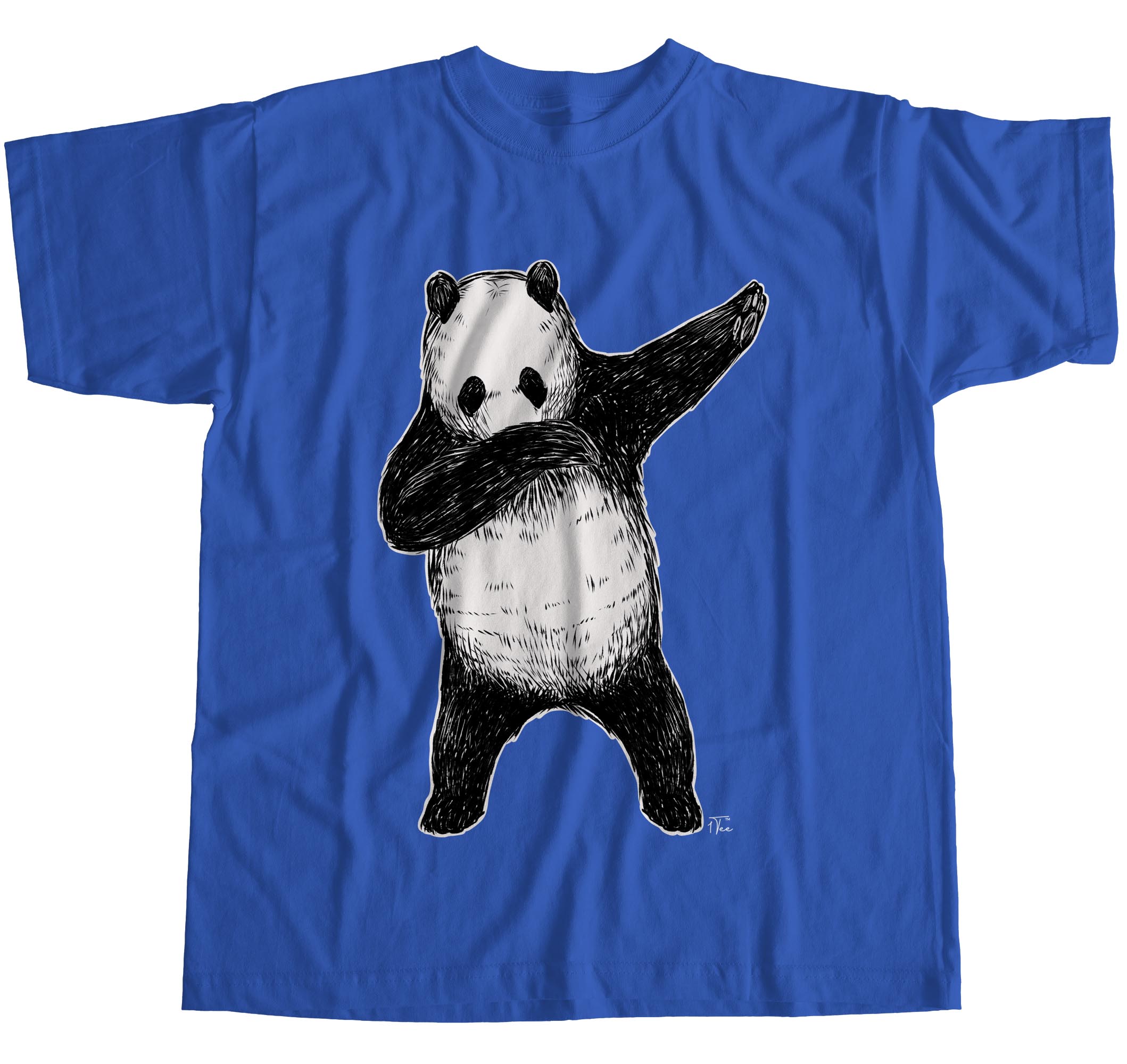 1Tee Mens Dabbing Panda T-Shirt | eBay