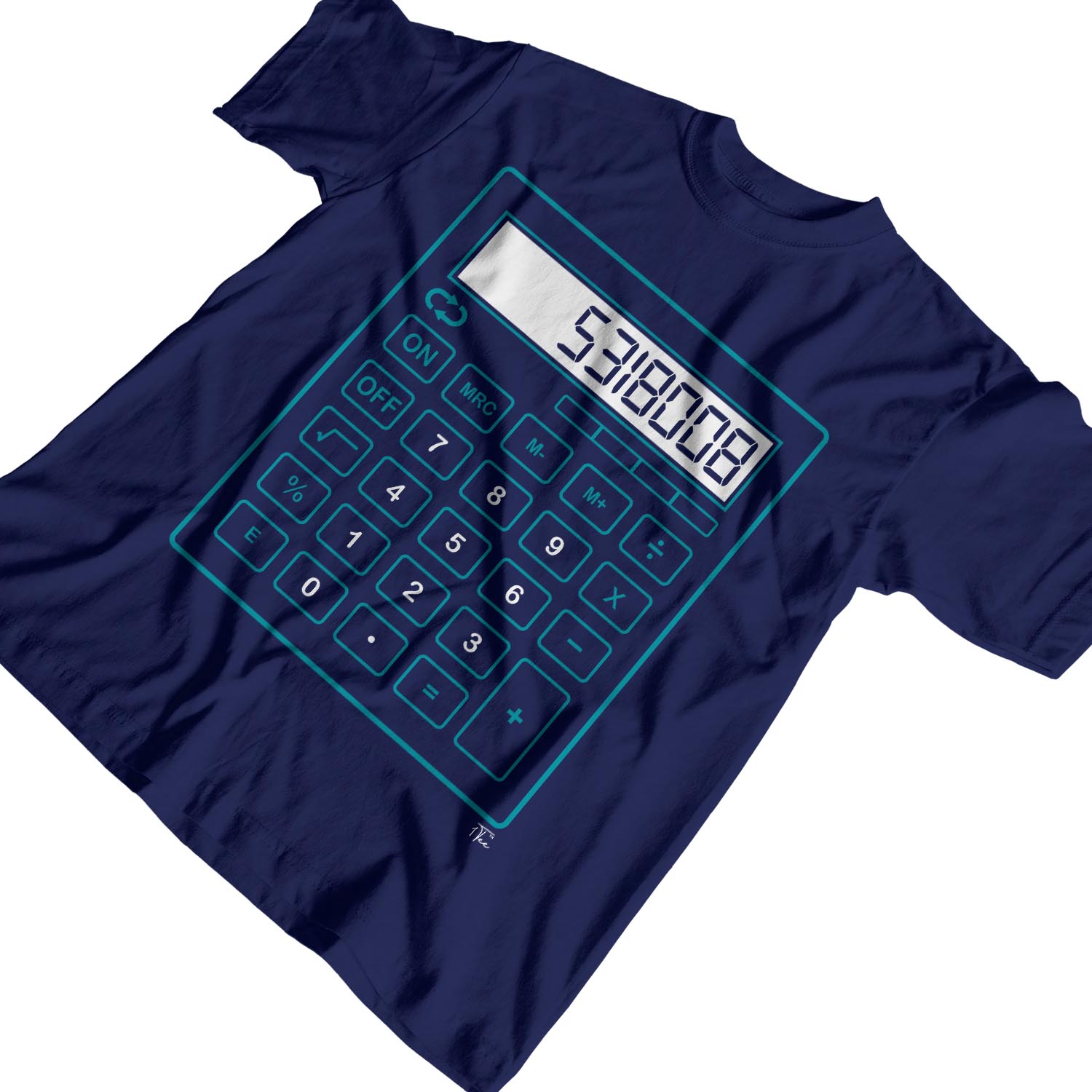 1Tee Mens Boobies Calculator T Shirt