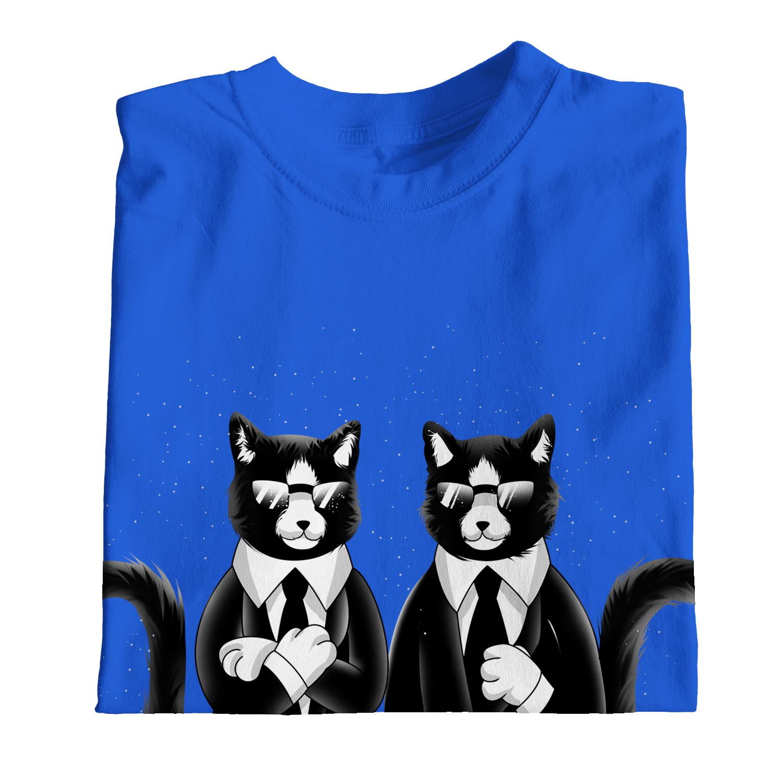Camiseta 1Tee Hombre CIB Gatos en Animal Negro - Imagen 23 de 24