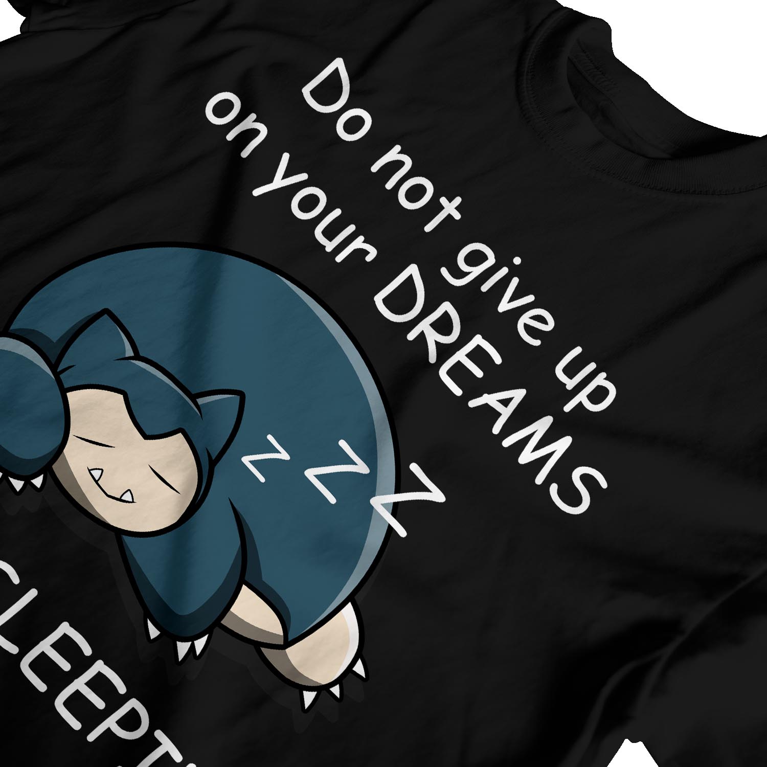 Camiseta 1Tee para hombre no renuncies a tus sueños, sigue durmiendo - Imagen 10 de 24