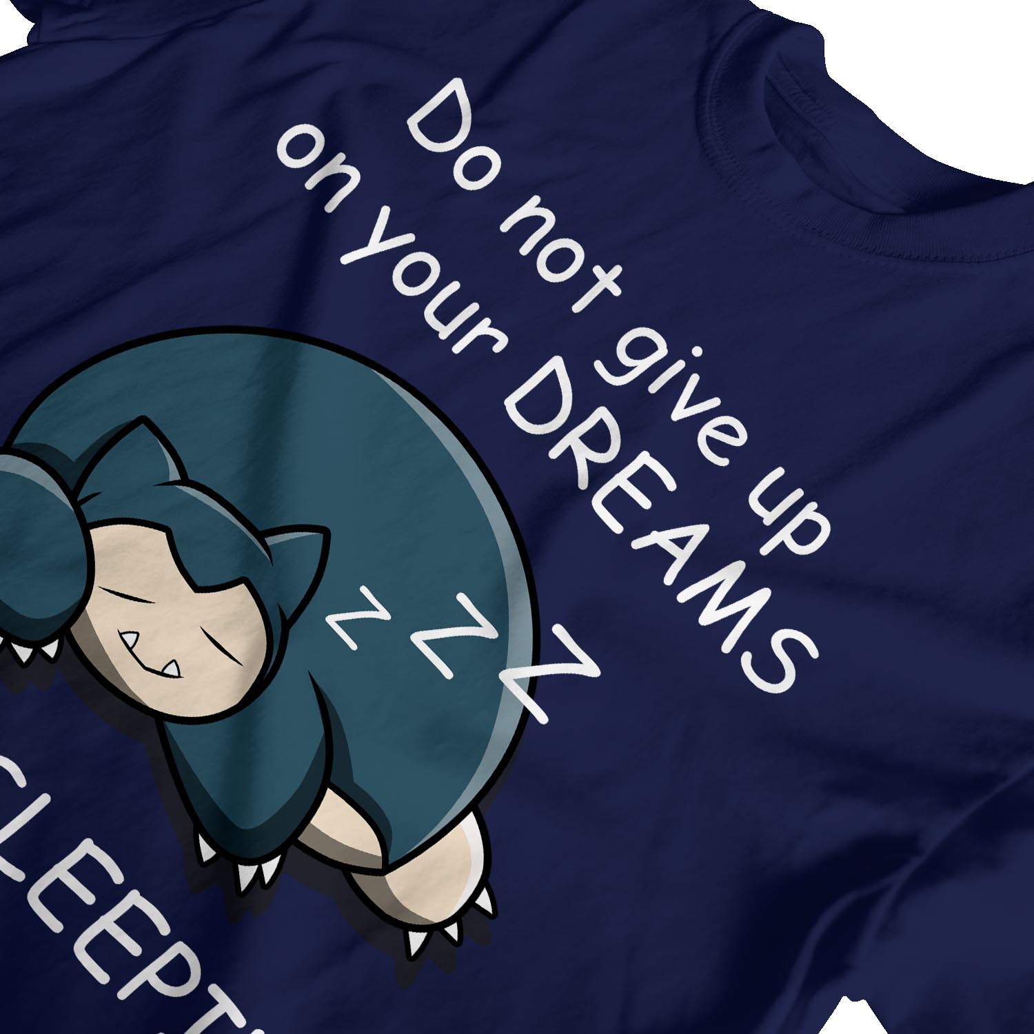 Camiseta 1Tee para hombre no renuncies a tus sueños, sigue durmiendo - Imagen 16 de 24