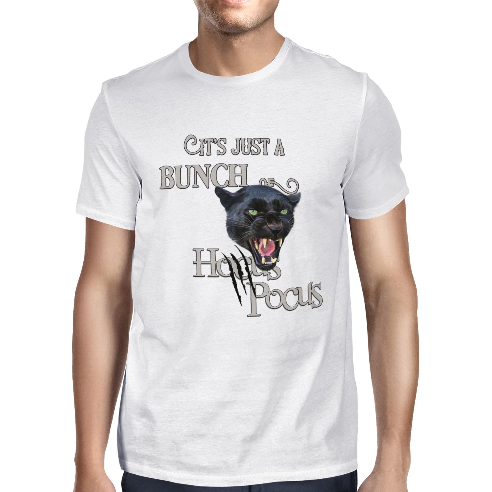 Camiseta 1Tee para hombre It's Just A Bunch of Hocus Pocus - Imagen 19 de 24