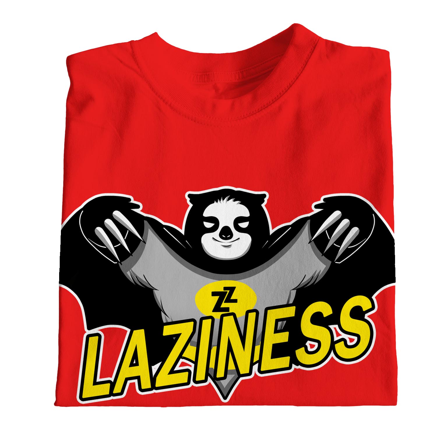1Tee Herren T-Shirt Laziness Is My Superpower Faultier - Bild 17 von 24