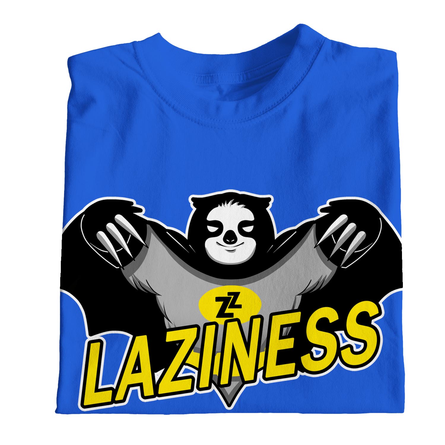 1Tee Herren T-Shirt Laziness Is My Superpower Faultier - Bild 23 von 24