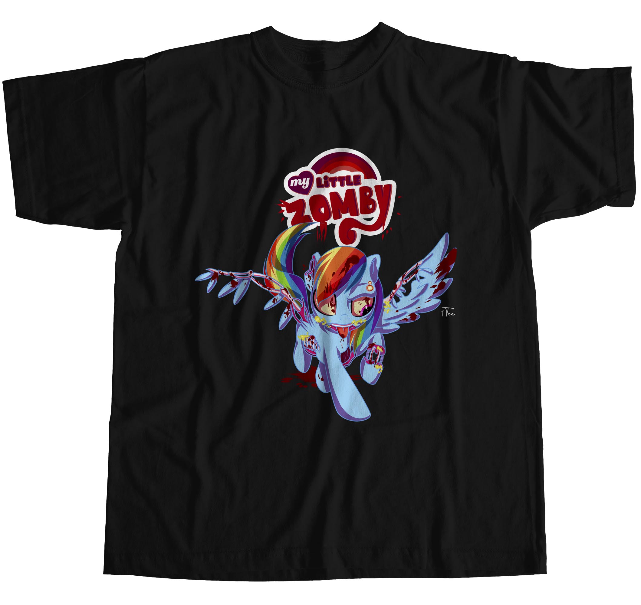 1Tee Herren My Little Zomby T-Shirt - Bild 8 von 18