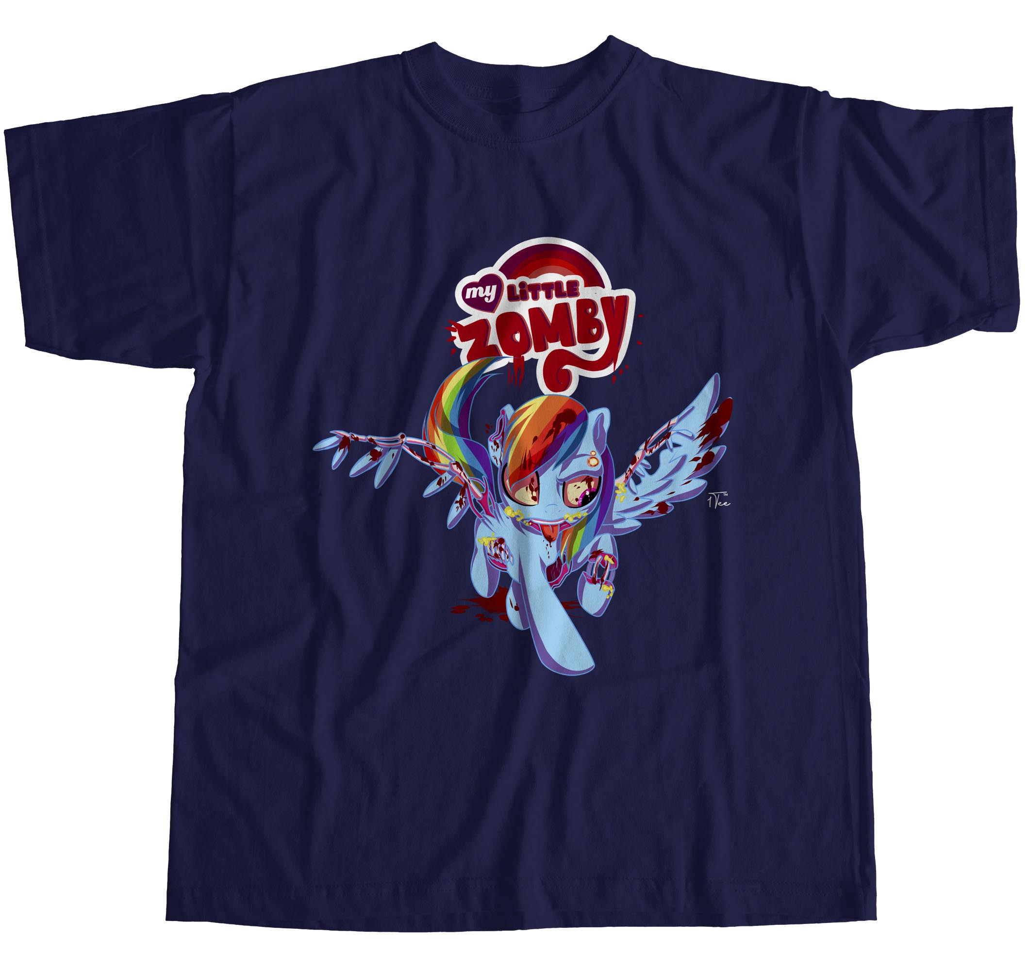 1Tee Herren My Little Zomby T-Shirt - Bild 14 von 18