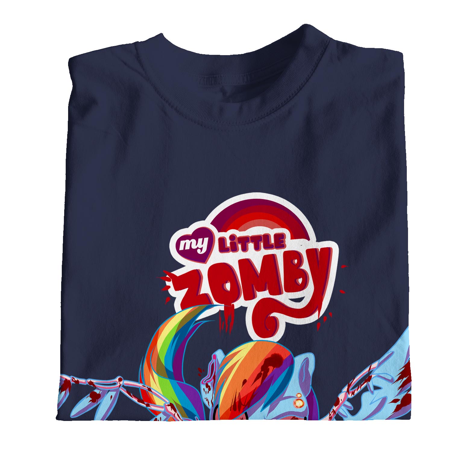 1Tee Herren My Little Zomby T-Shirt - Bild 17 von 18