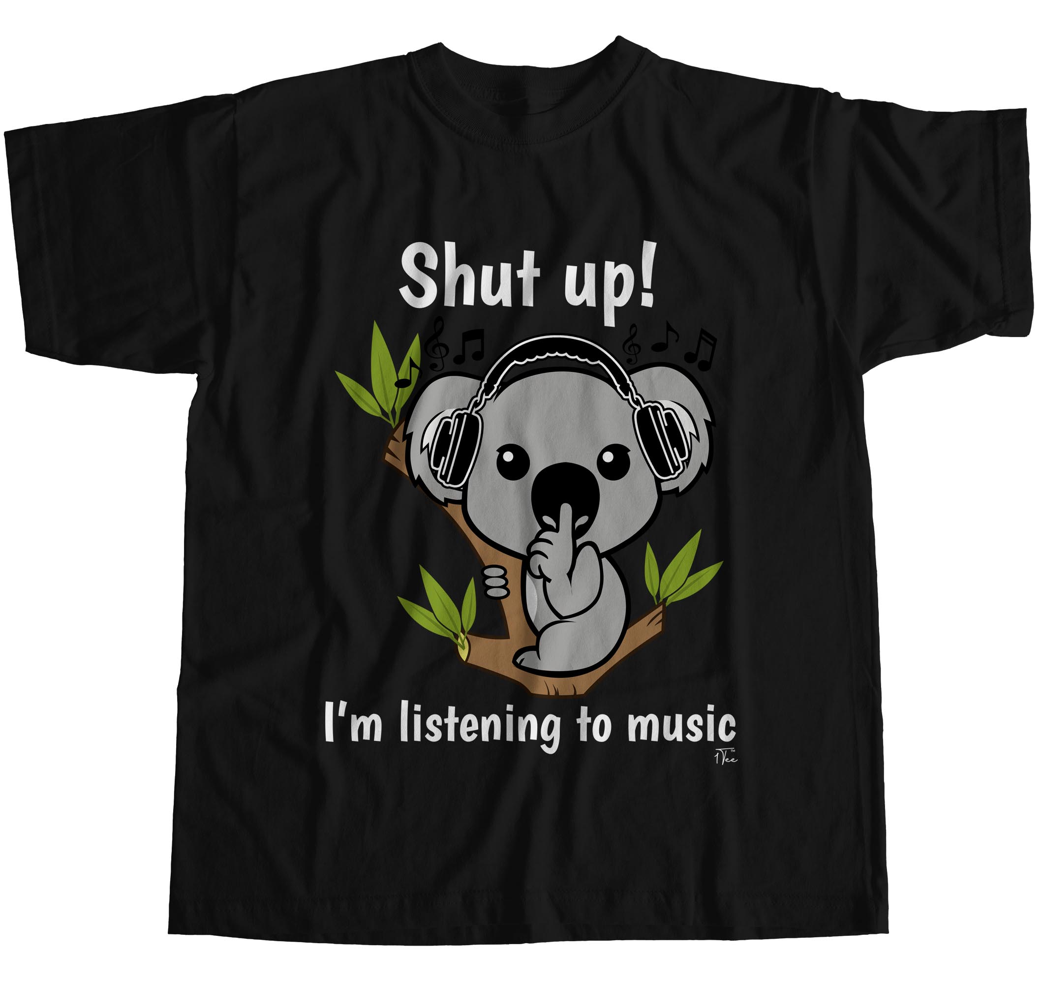1Tee Mens I/'m On A Positive Thinking Diet T-Shirt
