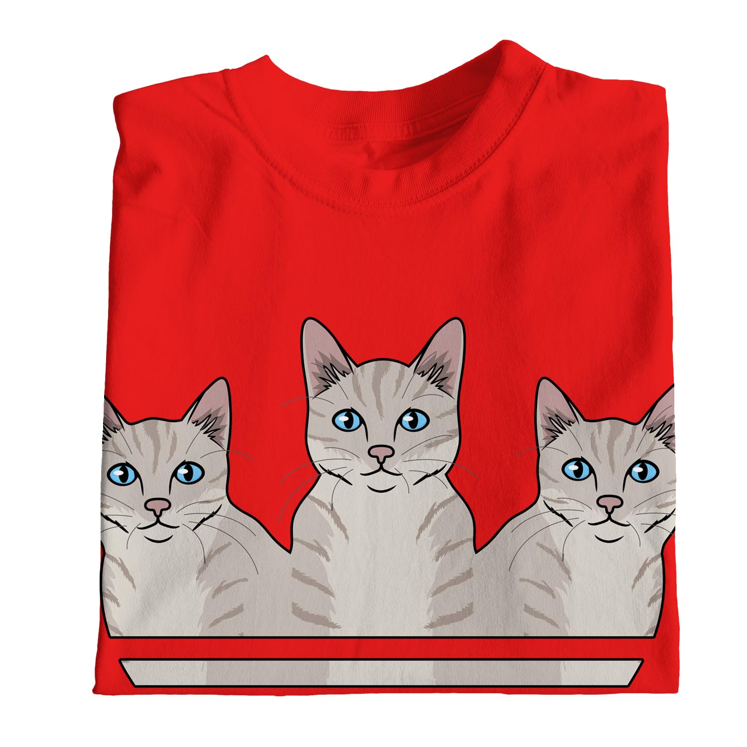 1Tee Mens ADICATS Spoof Cats T-Shirt - Picture 17 of 24