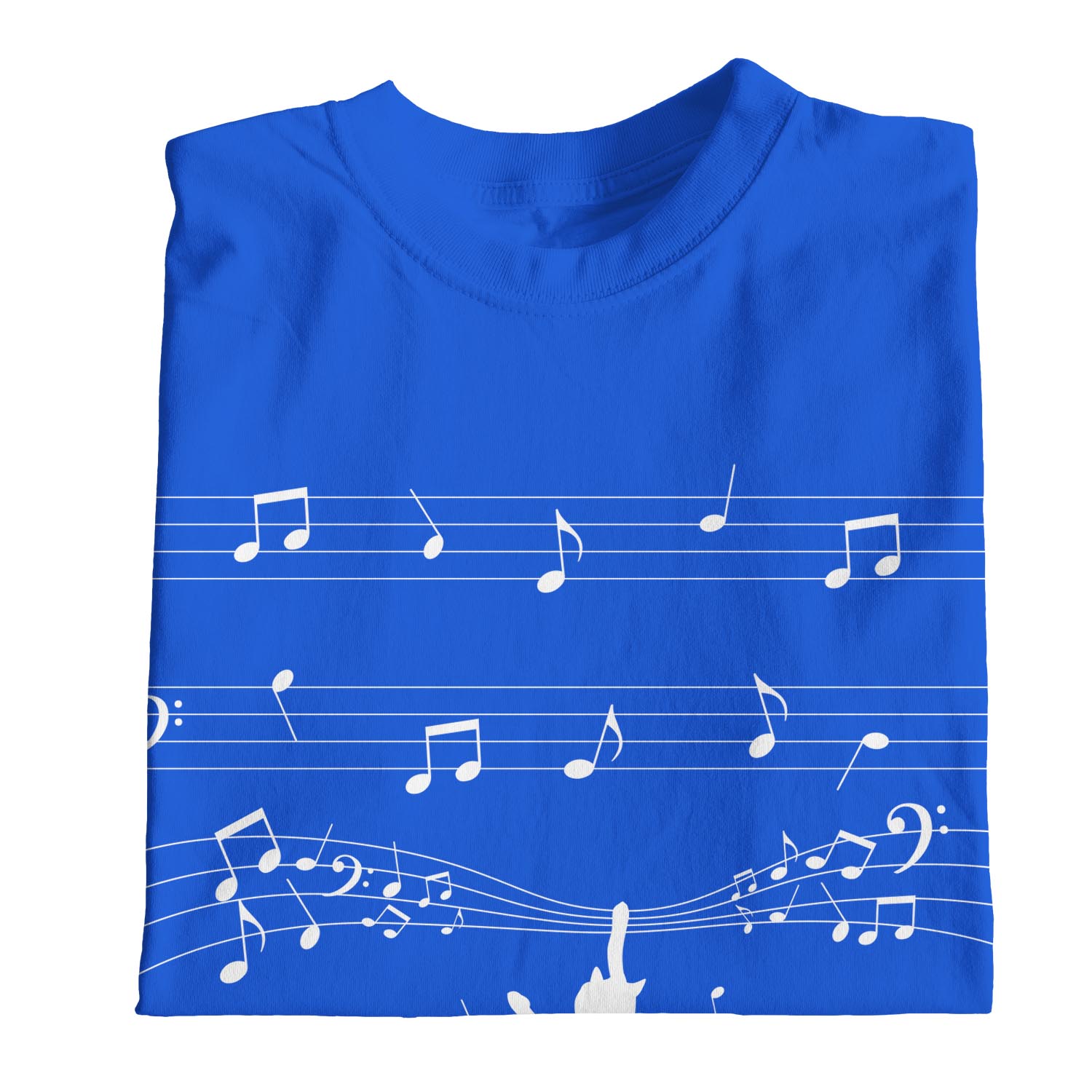 1Tee hoja de música para hombre y Gatos T-Shirt