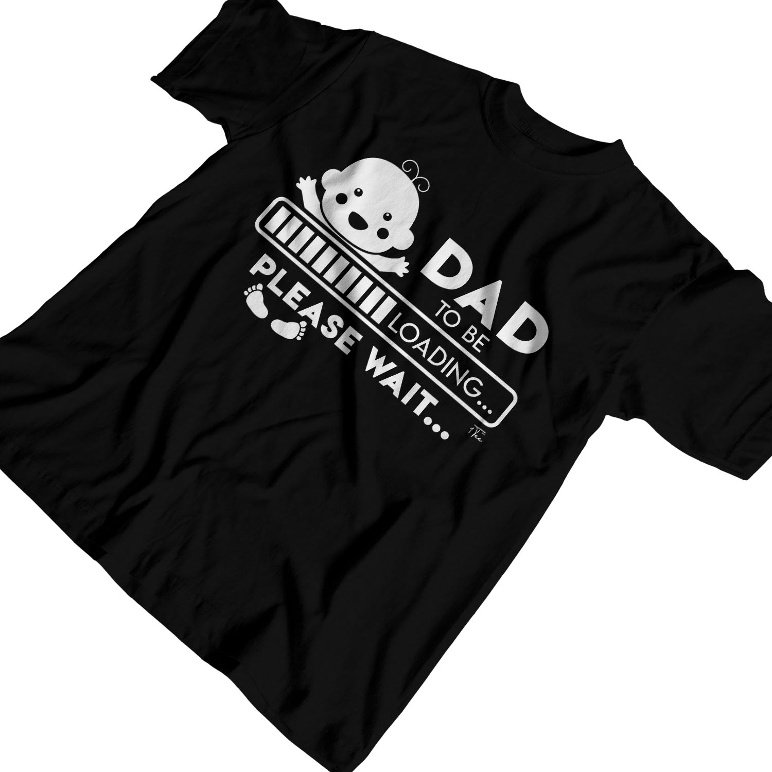1Tee Mens Dad To Be, Loading, Please Wait T-Shirt - Picture 9 of 24