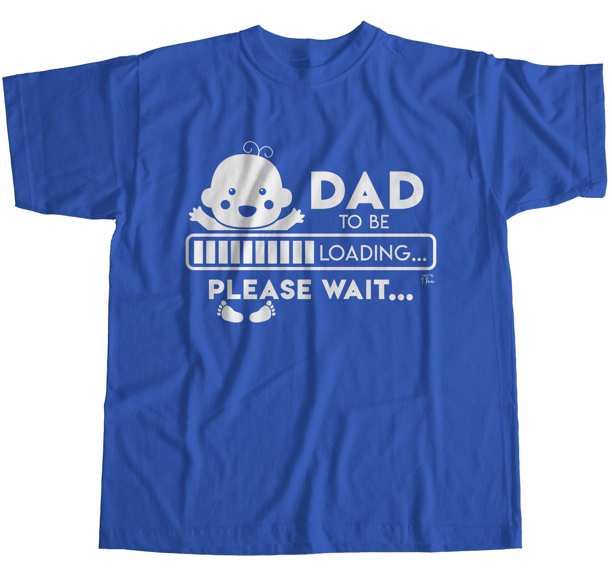 1Tee Mens Dad To Be, Loading, Please Wait T-Shirt - Picture 20 of 24