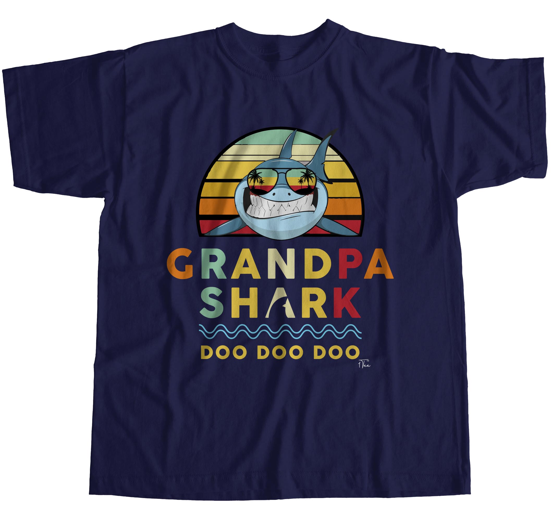 grandpa shark t shirt