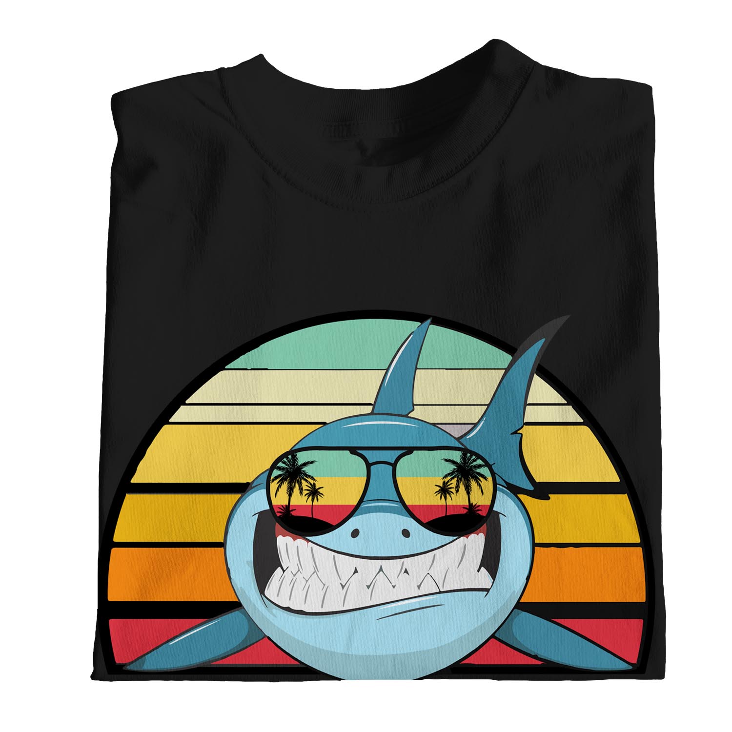1Tee Mens Daddy Shark Doo Doo T-Shirt - Picture 11 of 18