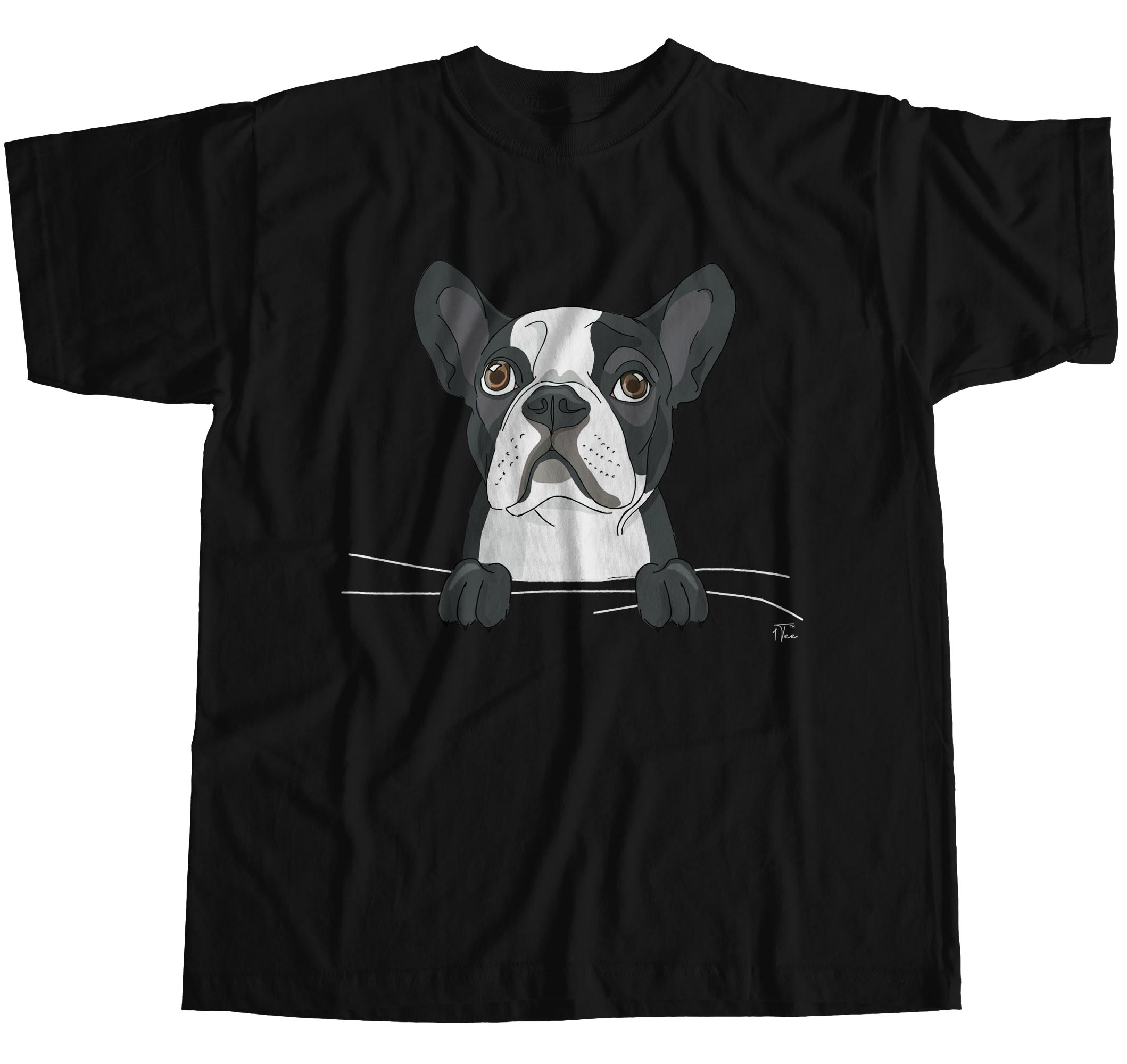 adidas french bulldog t shirt