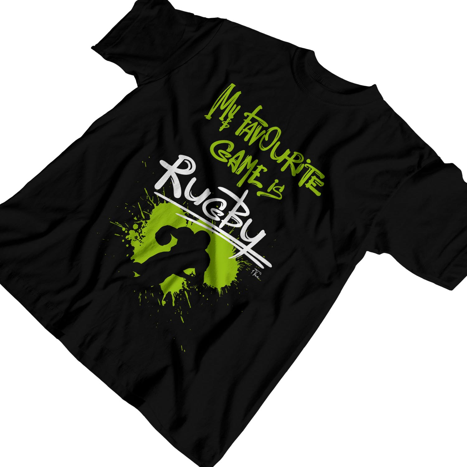 Camiseta 1Tee Hombre My Favourite Game Is Rugby - Imagen 9 de 24