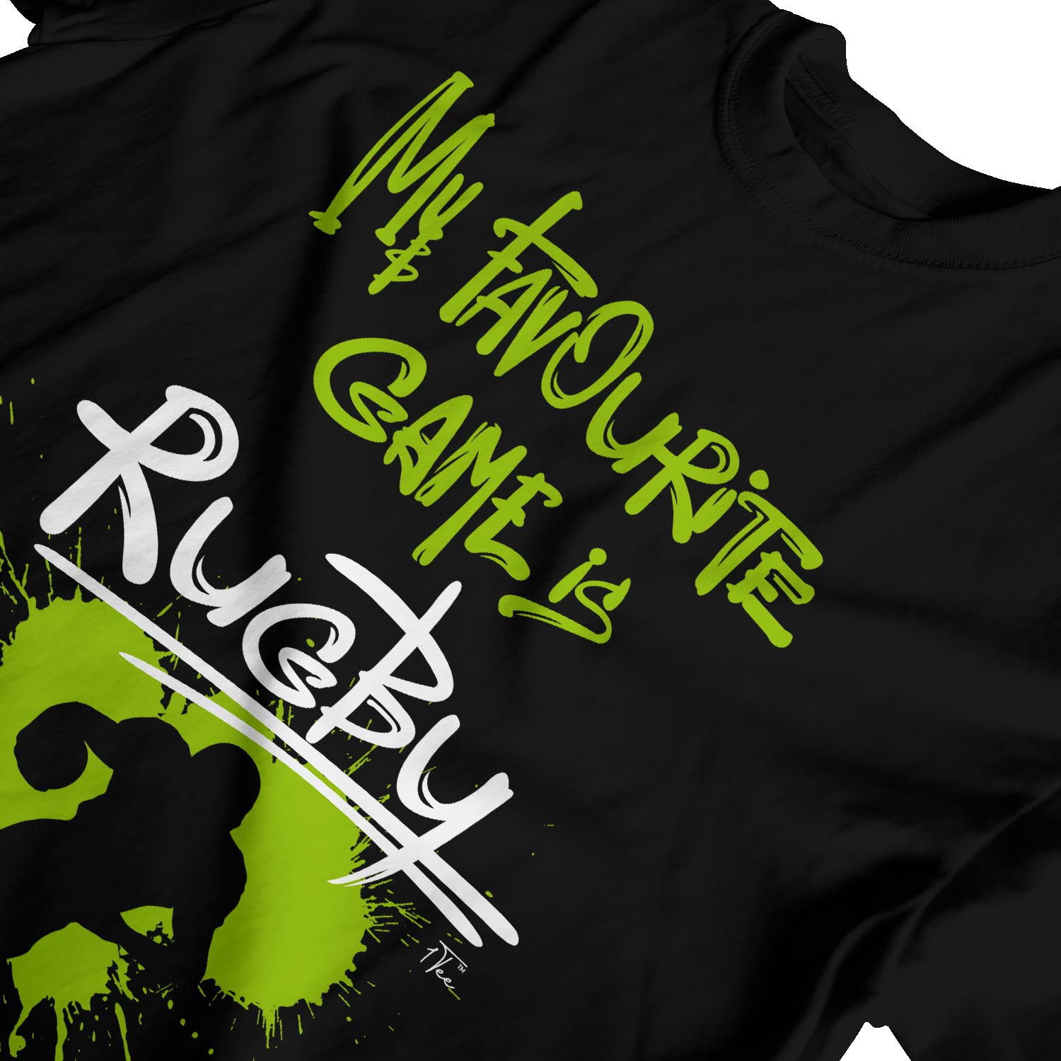 Camiseta 1Tee Hombre My Favourite Game Is Rugby - Imagen 10 de 24